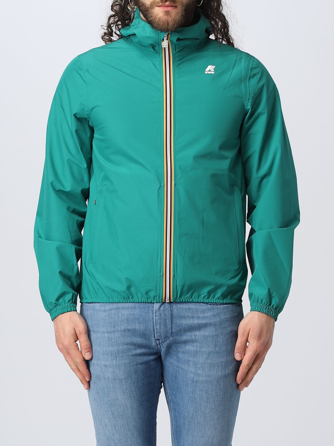 K-Way Jacket K-WAY Men colour Green