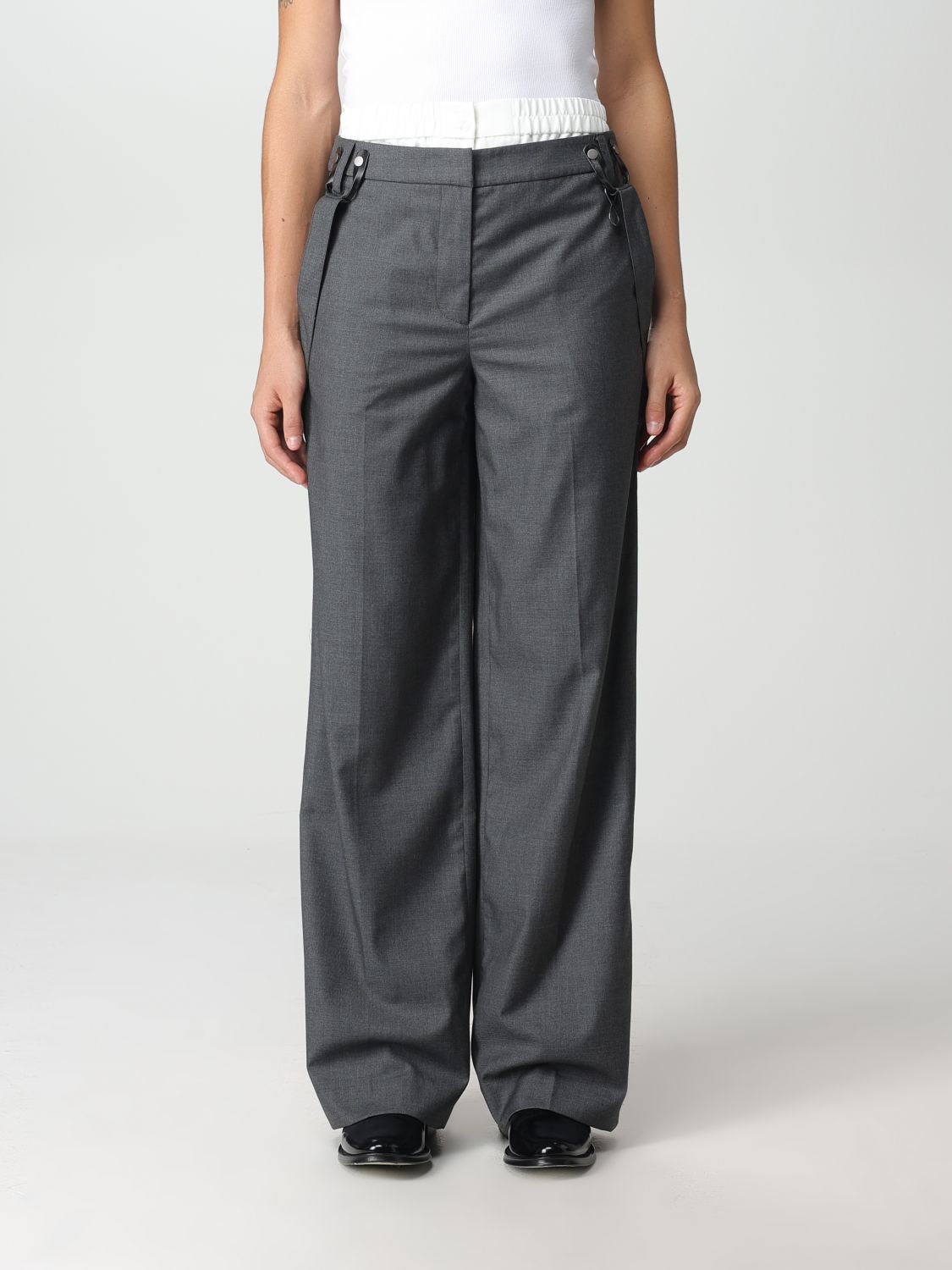 Remain Trousers REMAIN Woman colour Grey