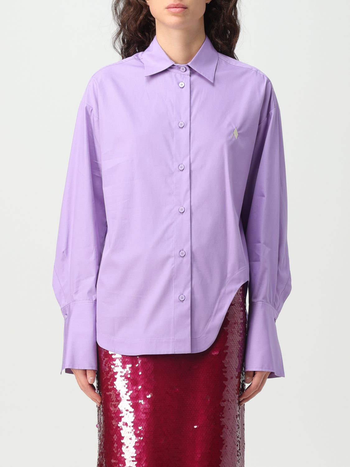 The Attico Shirt THE ATTICO Woman colour Lavander