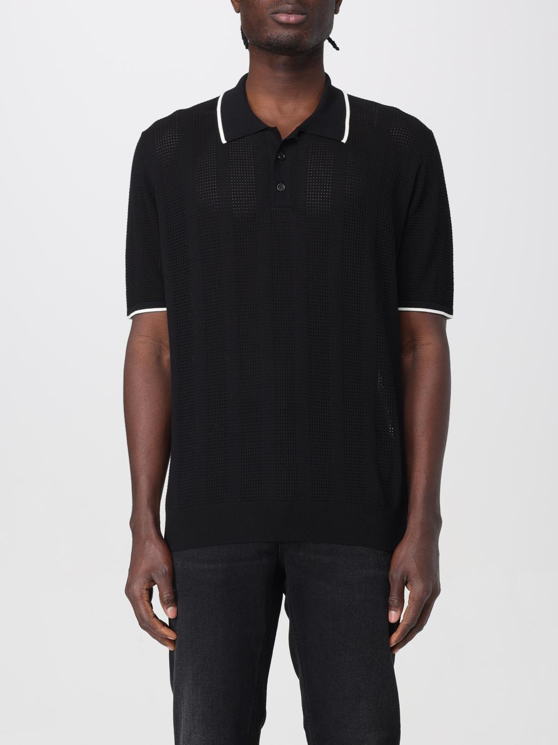 Roberto Collina Polo Shirt ROBERTO COLLINA Men colour Black