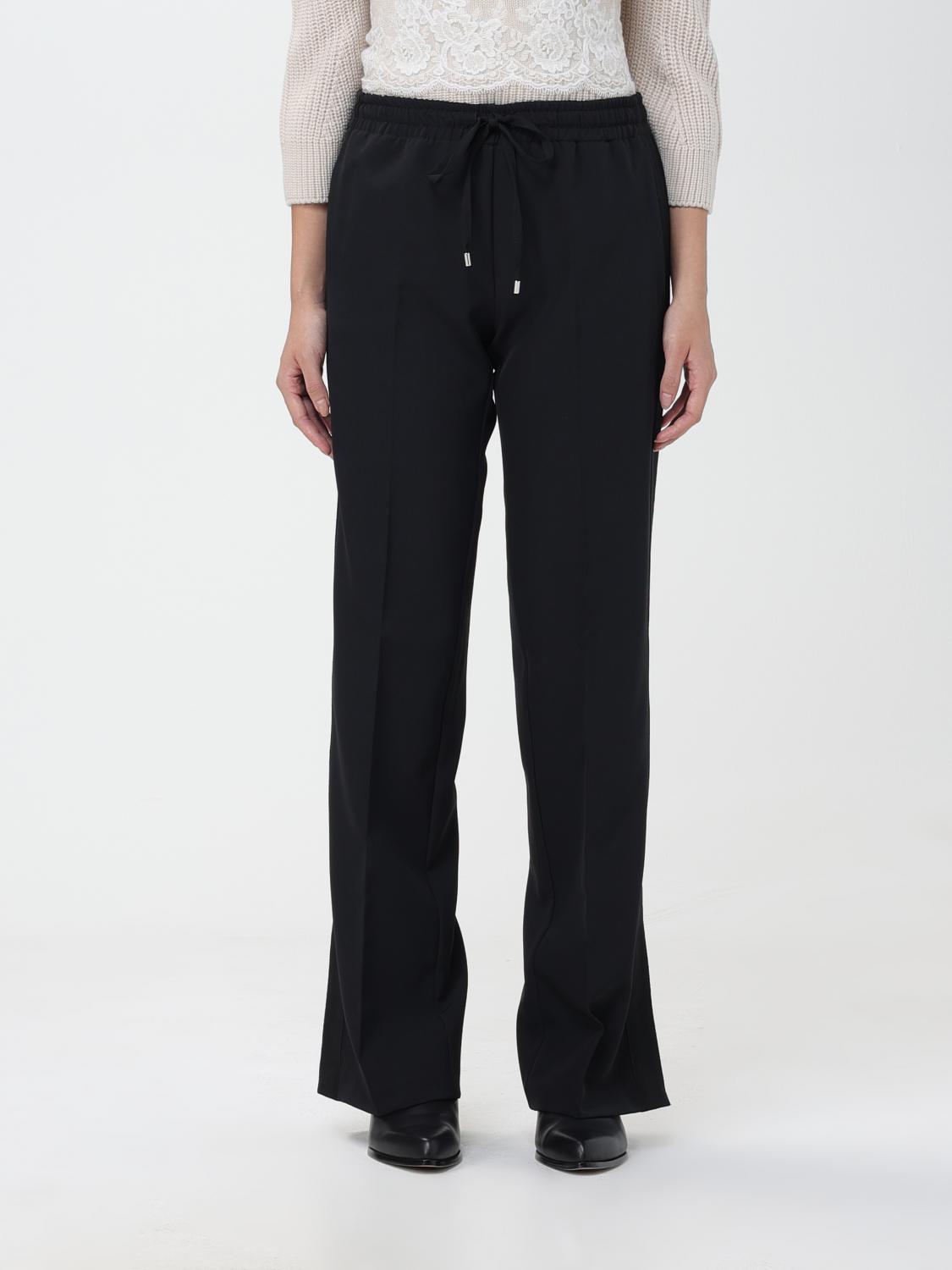 Ermanno Firenze Trousers ERMANNO FIRENZE Woman colour Black