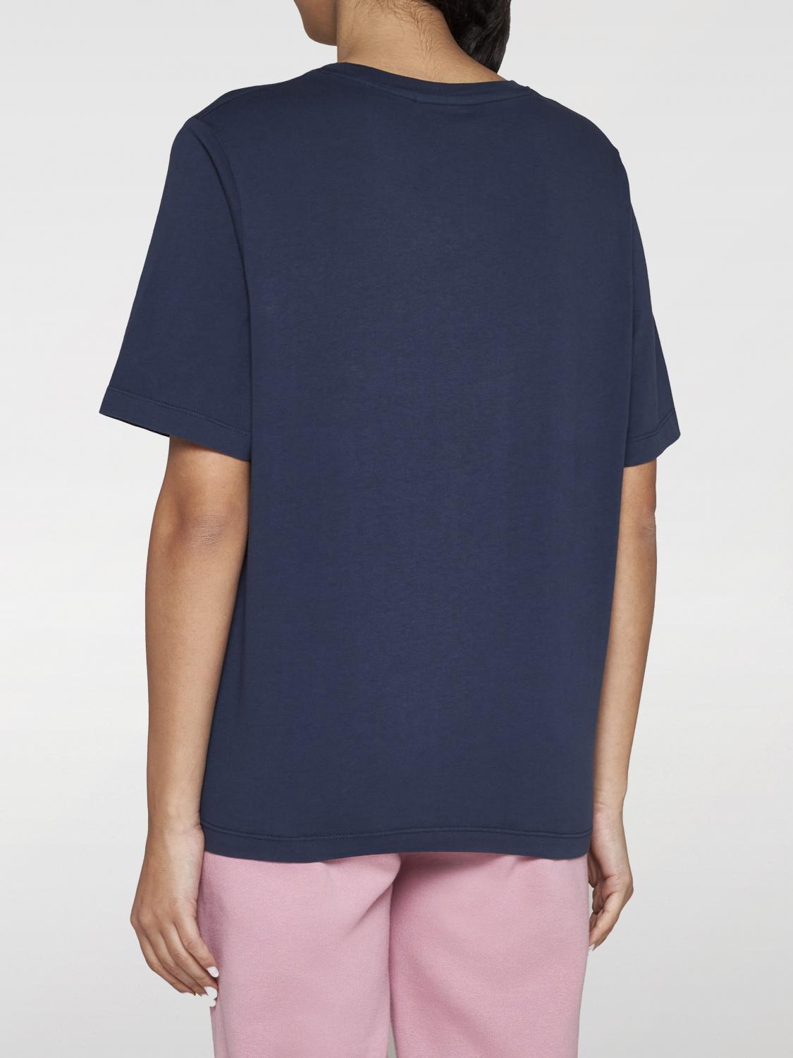 Maison Kitsuné T-Shirt MAISON KITSUNÉ Woman color Blue