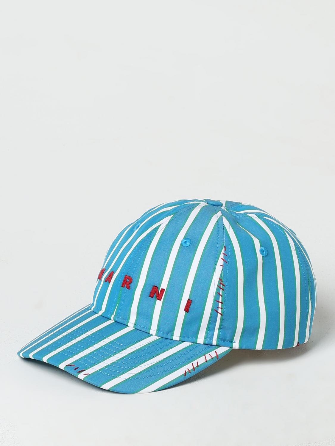 Marni Hat MARNI Men colour Sky Blue