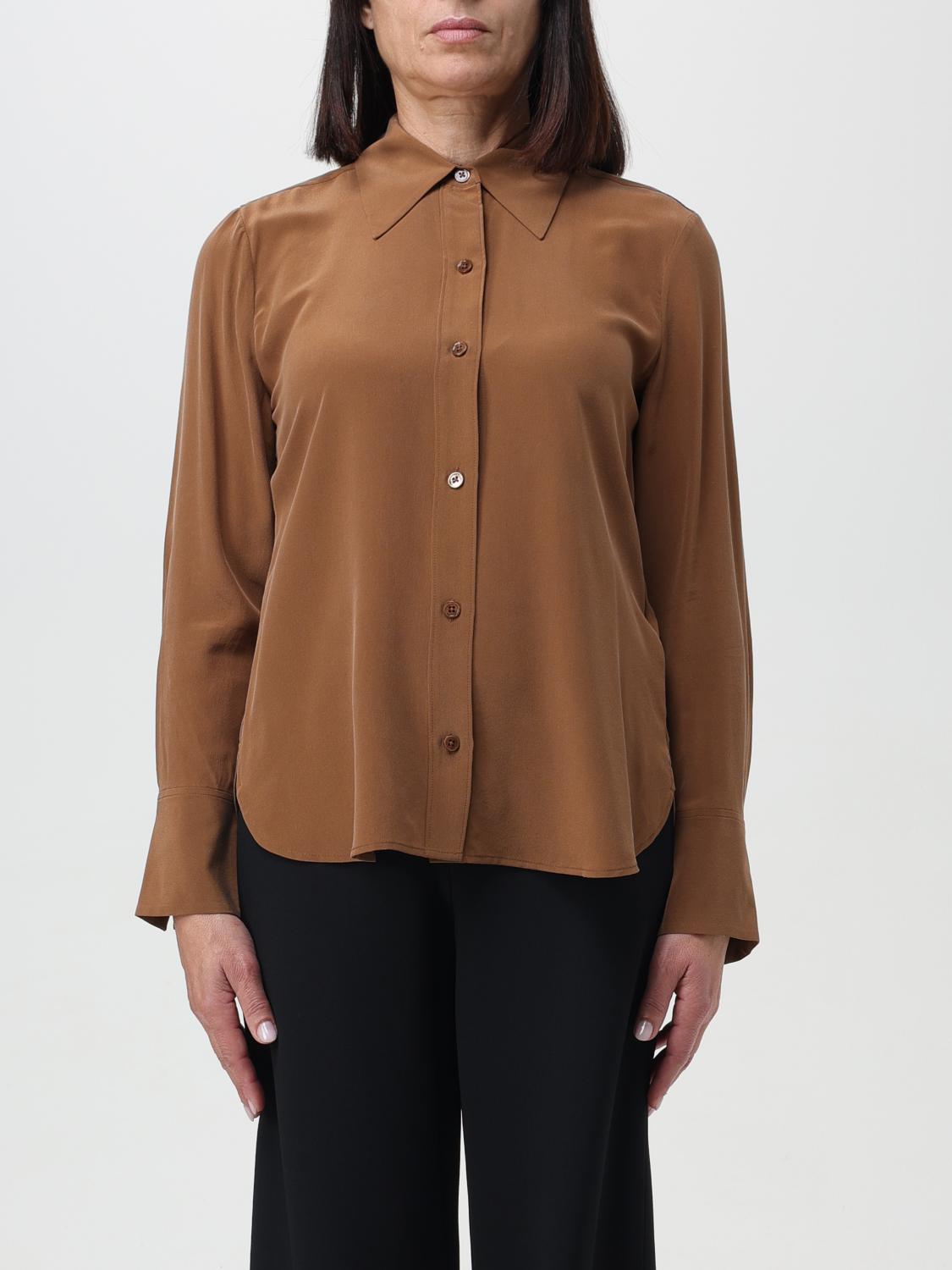 Equipment Shirt EQUIPMENT Woman colour Brown