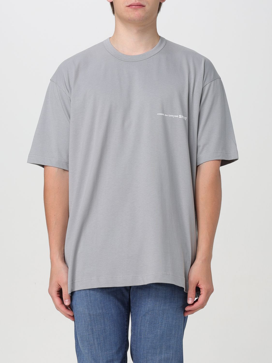 Comme Des Garçons Shirt T-Shirt COMME DES GARÇONS SHIRT Men color Grey
