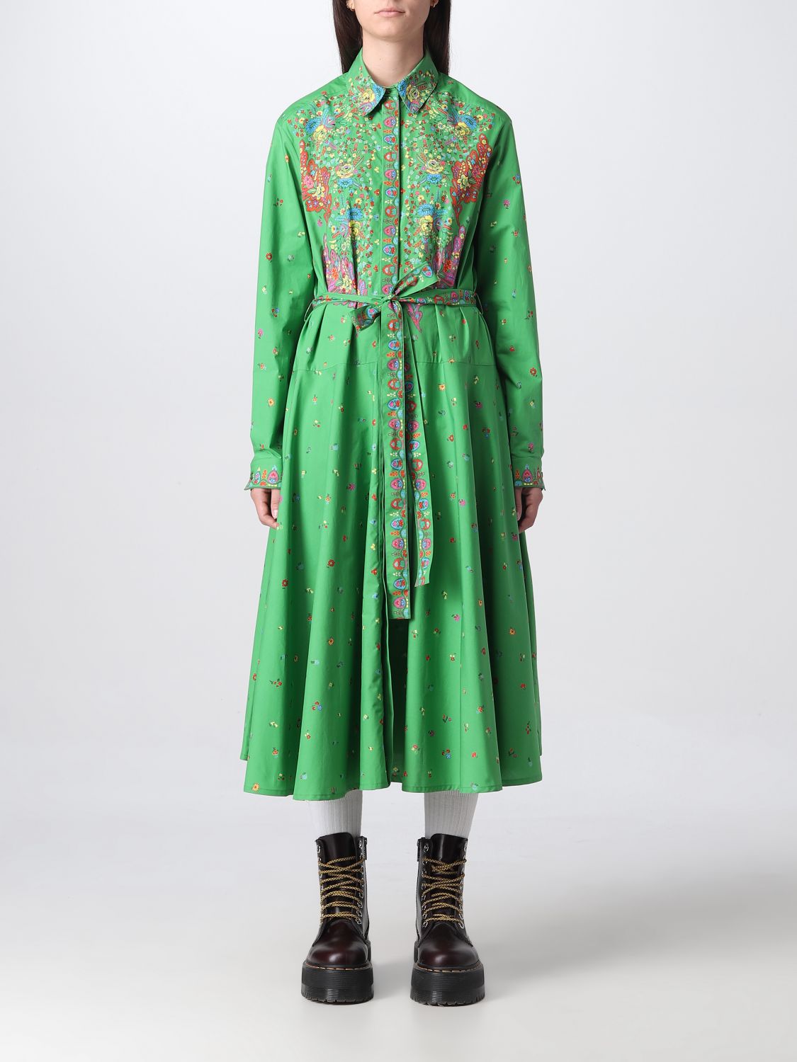 Kenzo Dress KENZO Woman colour Acid Green