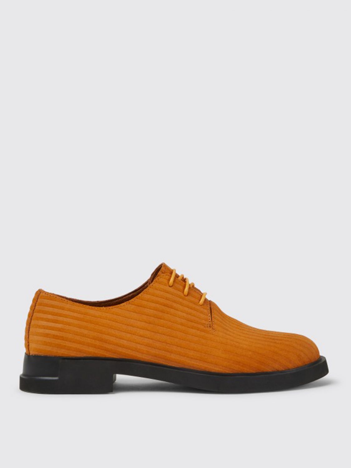 Camper Twins Camper derby shoes in striped nubuck