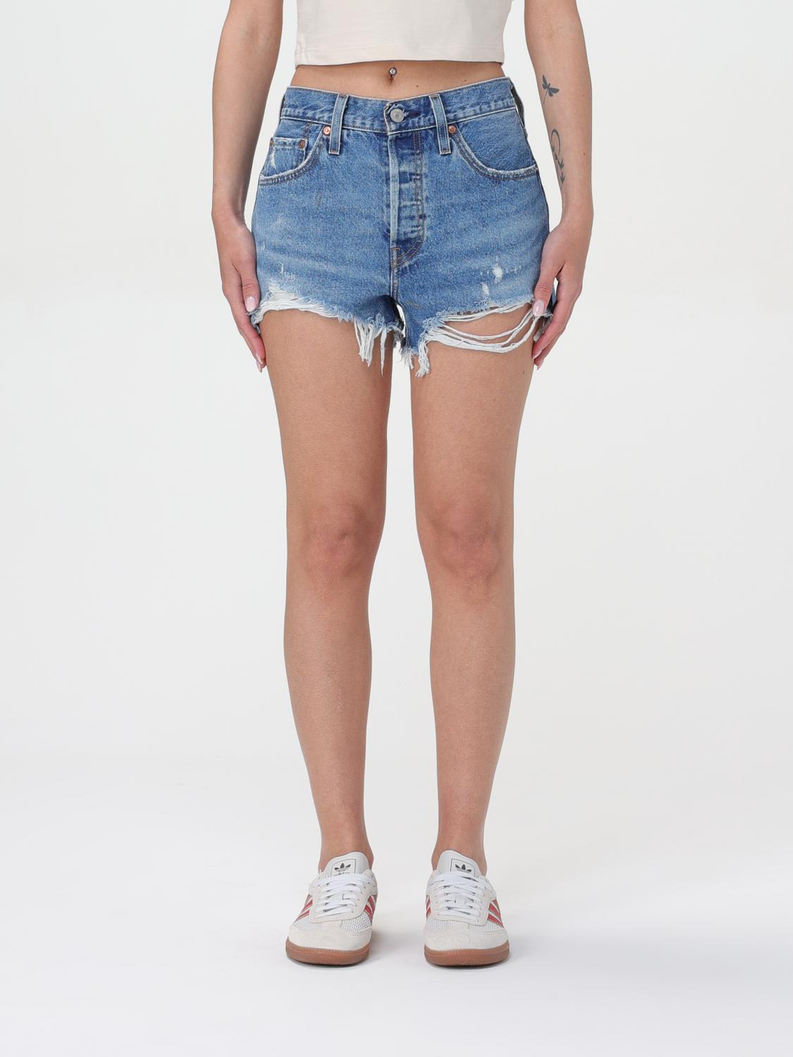 Levi's Short LEVI'S Woman color Blue 1