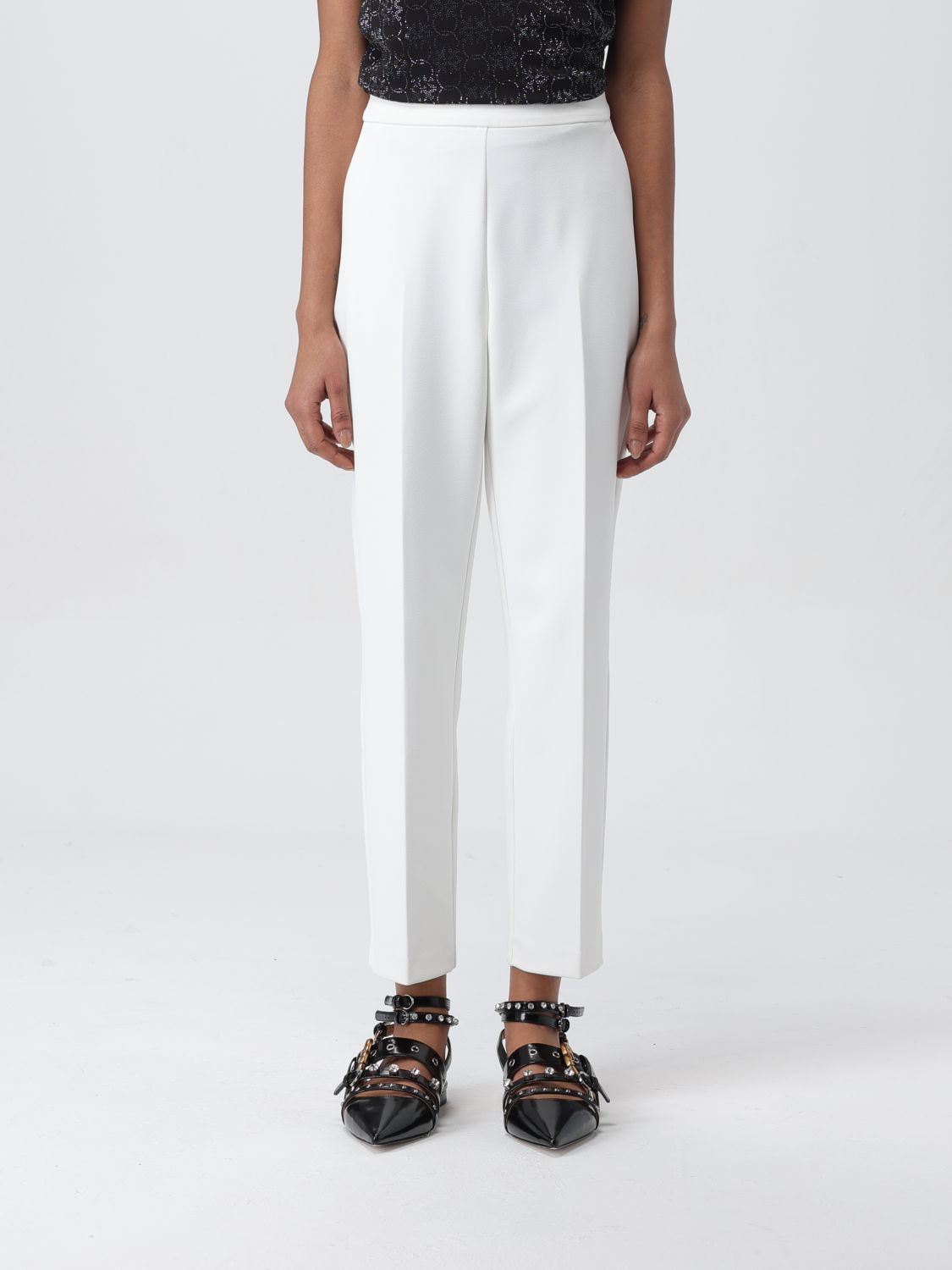 Pinko Trousers PINKO Woman colour White