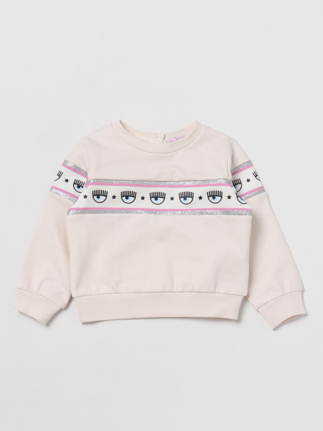 CHIARA FERRAGNI Jumper CHIARA FERRAGNI Kids colour Yellow Cream