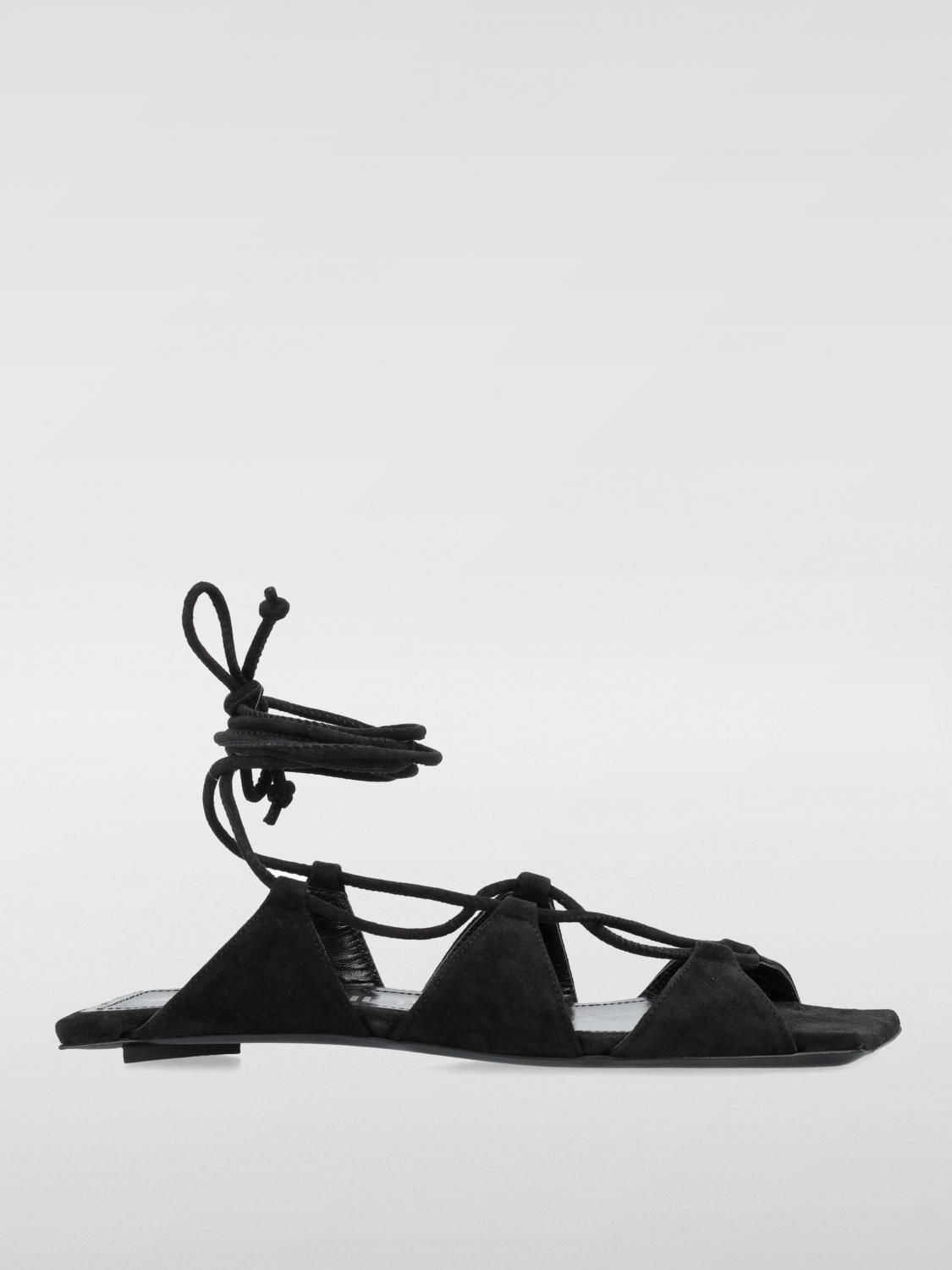 The Attico Heeled Sandals THE ATTICO Woman color Black