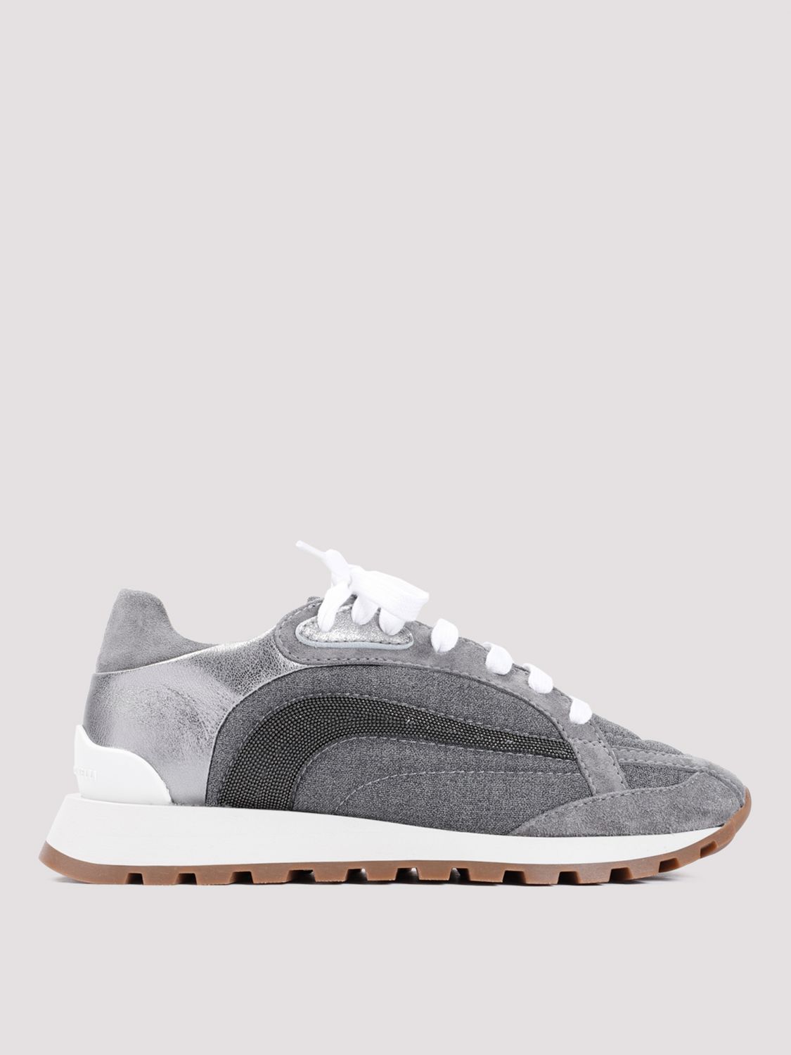 Brunello Cucinelli Sneakers BRUNELLO CUCINELLI Woman color Grey