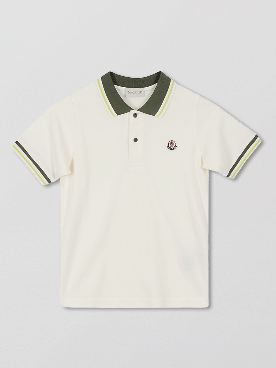 Moncler Polo Shirt MONCLER Kids colour White