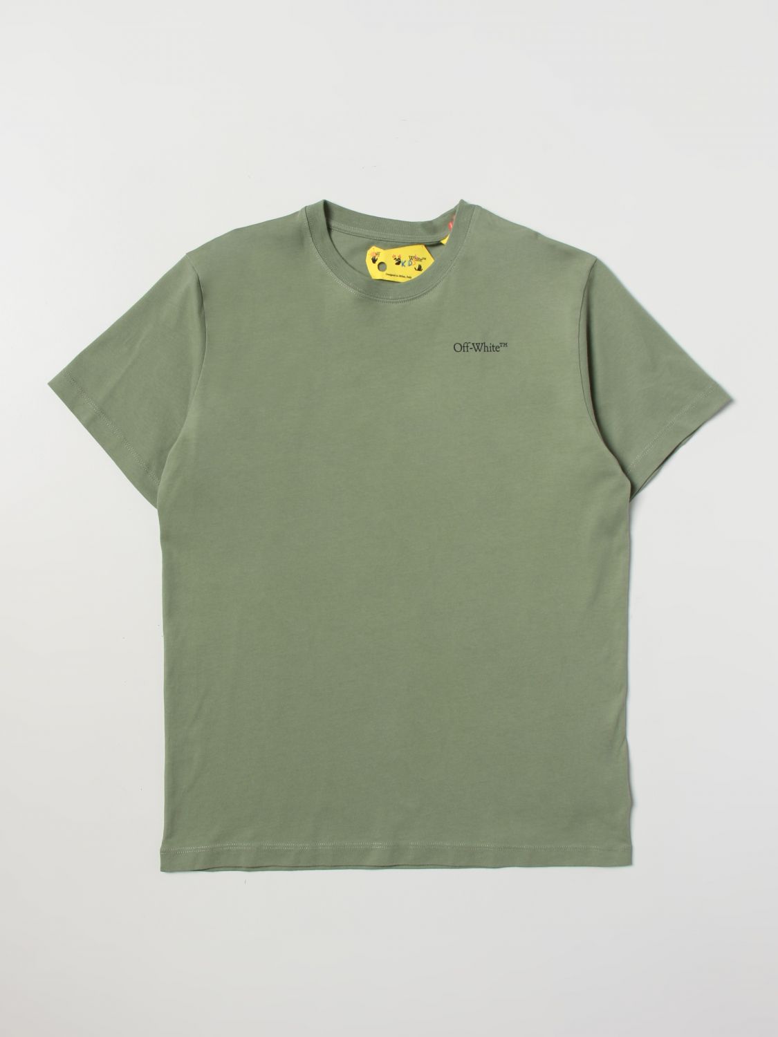 OFF-WHITE T-Shirt OFF-WHITE Kids colour Military