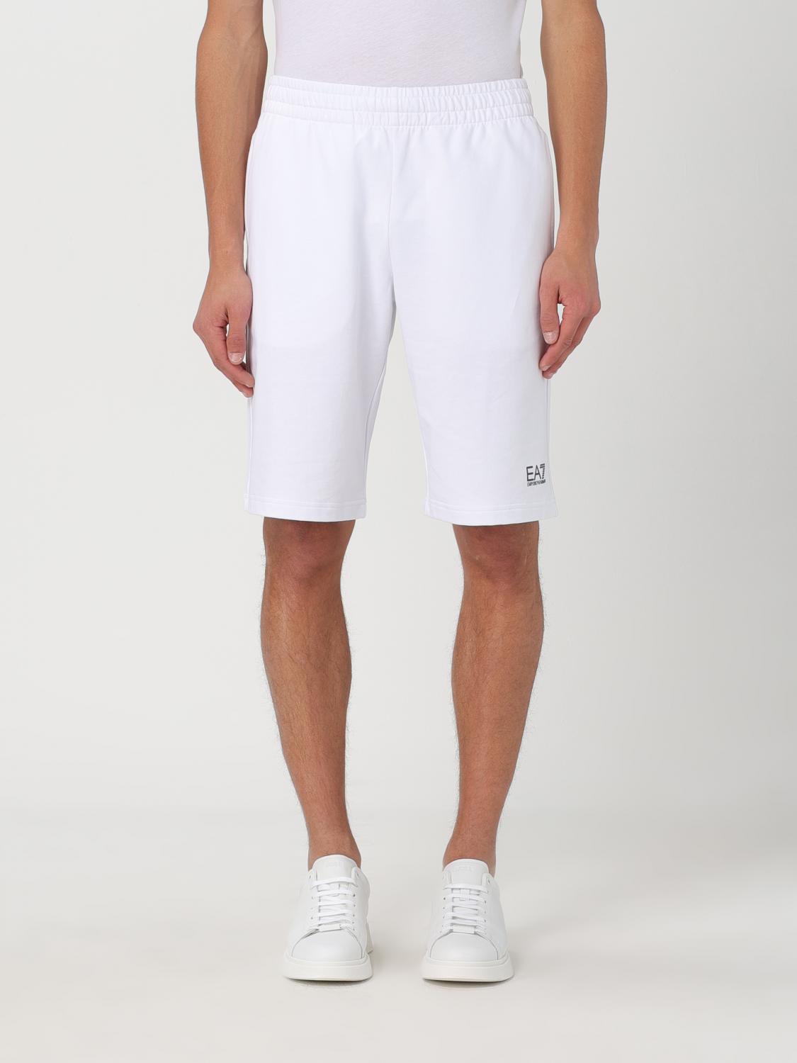 EA7 Short EA7 Men color White