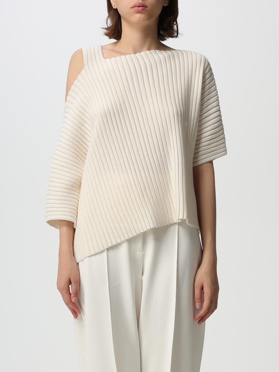 Liviana Conti Jumper LIVIANA CONTI Woman colour Milk