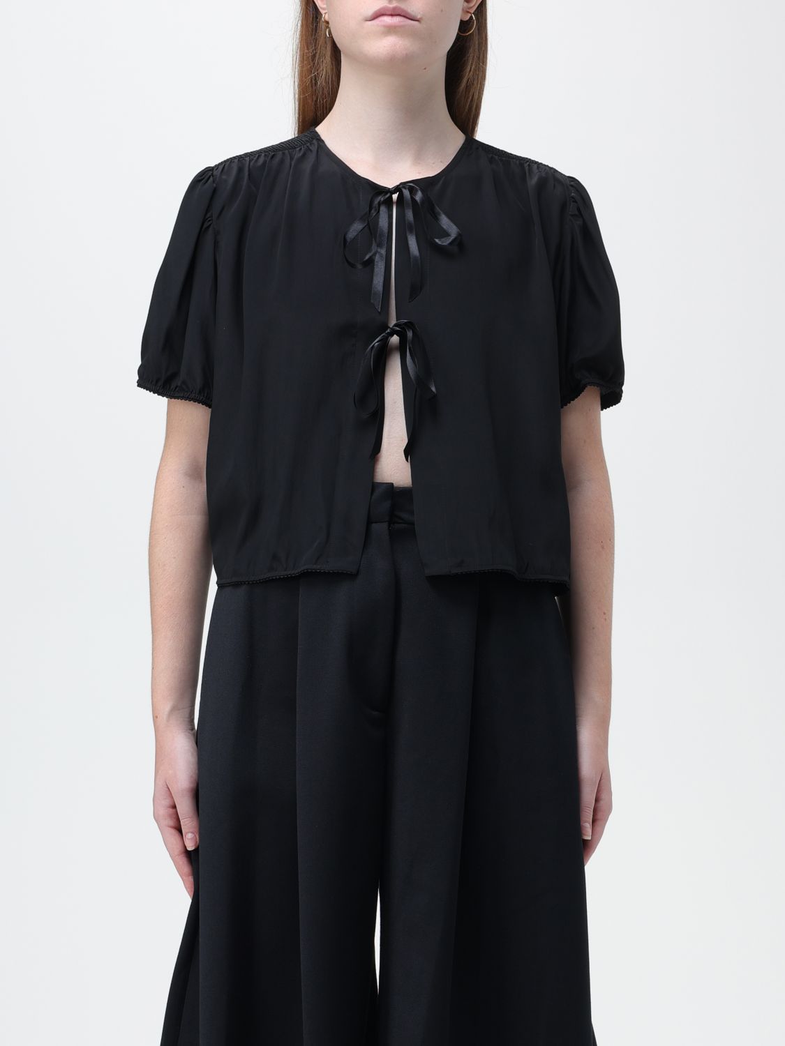 Simone Rocha Top SIMONE ROCHA Woman colour Black