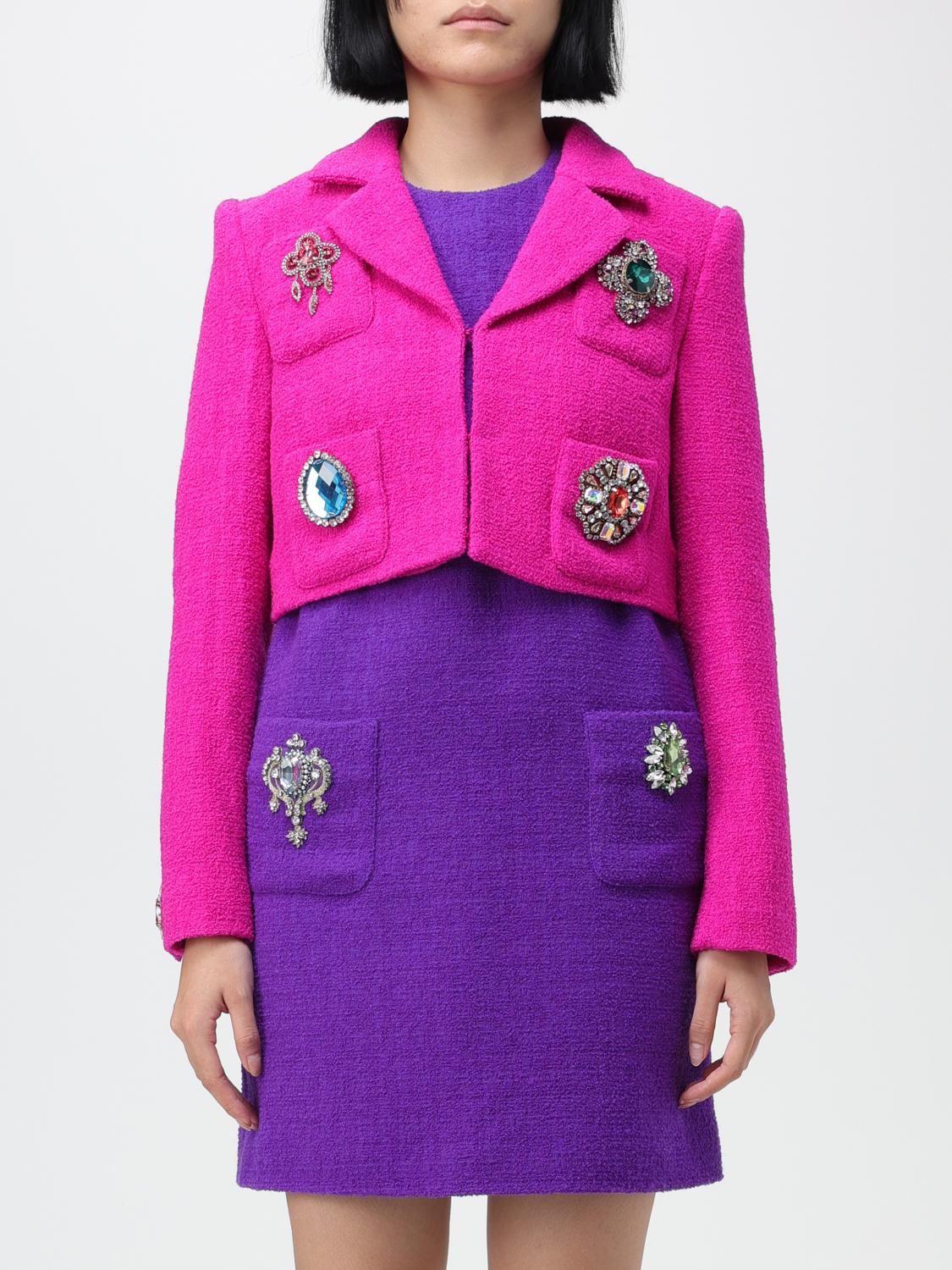 Moschino Couture Jacket MOSCHINO COUTURE Woman colour Fuchsia