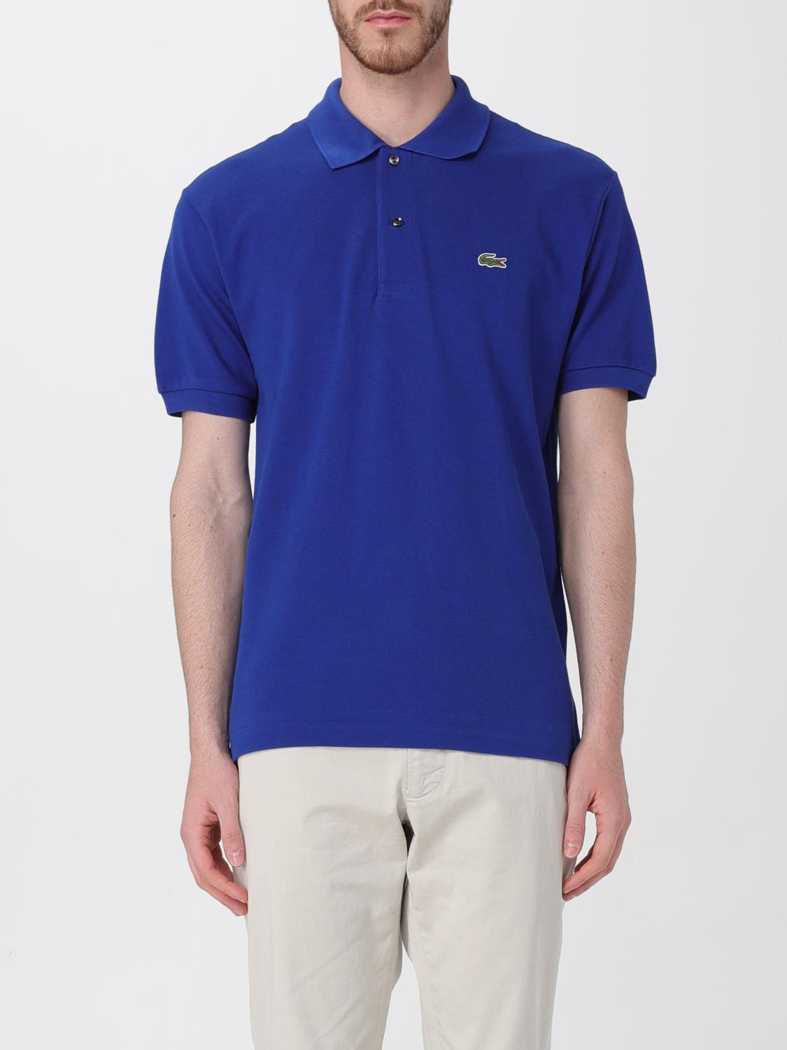 Lacoste Polo Shirt LACOSTE Men colour Electric Blue