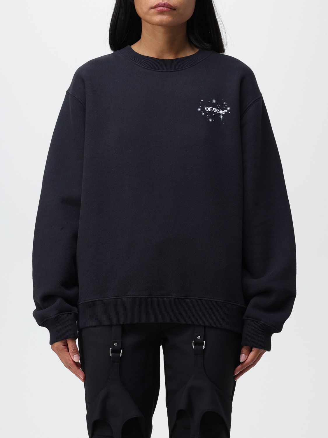 OFF-WHITE Sweatshirt OFF-WHITE Woman colour Black