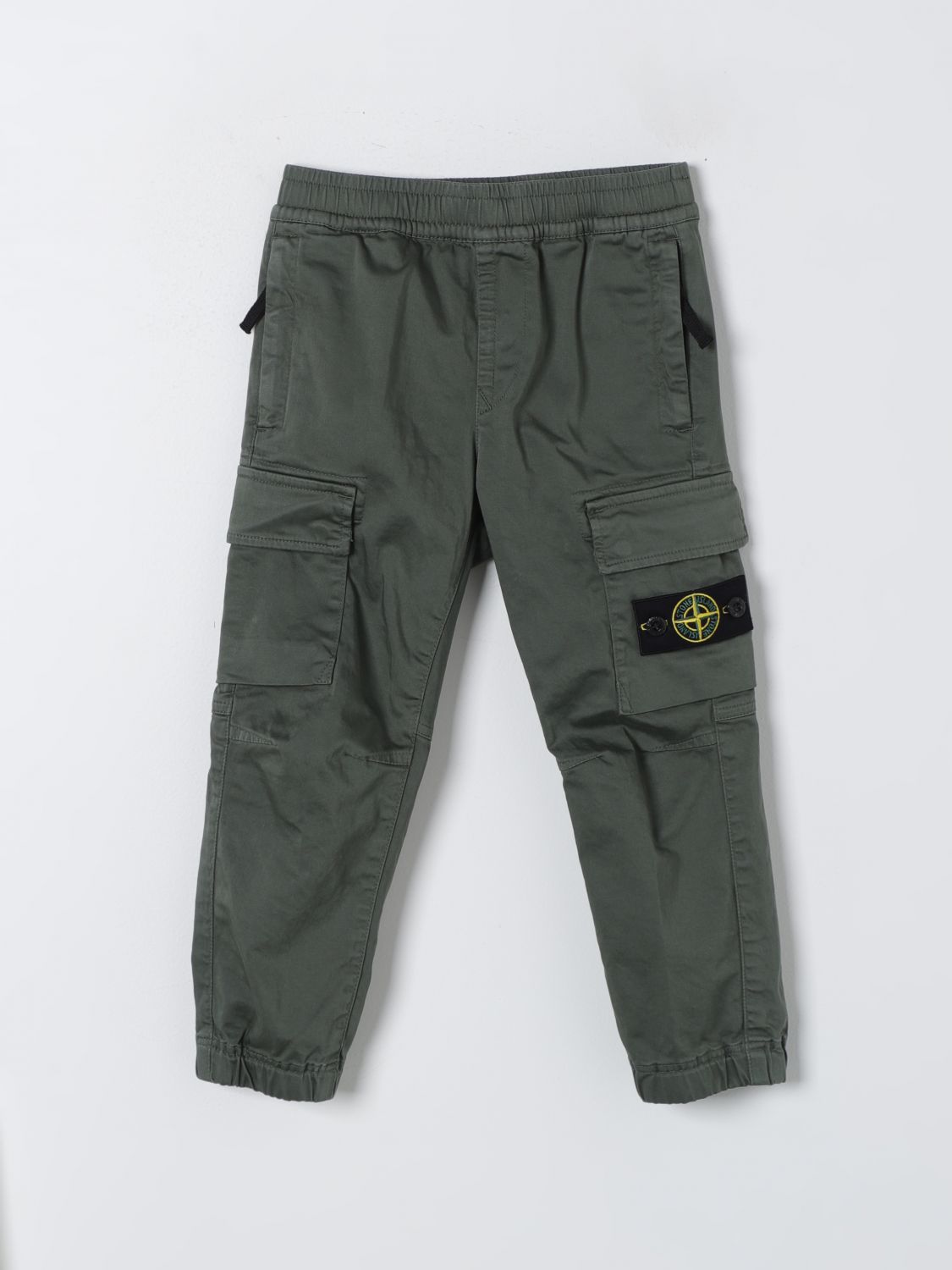 Stone Island Junior Trousers STONE ISLAND JUNIOR Kids colour Military