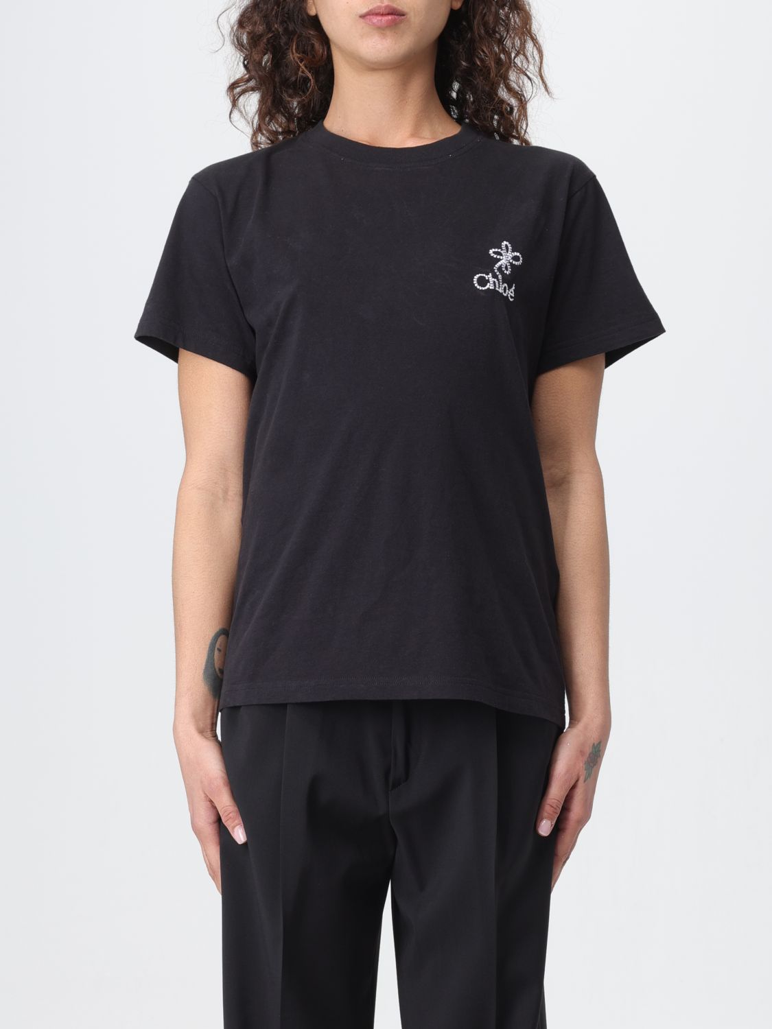 Chloé T-Shirt CHLOÉ Woman colour Black