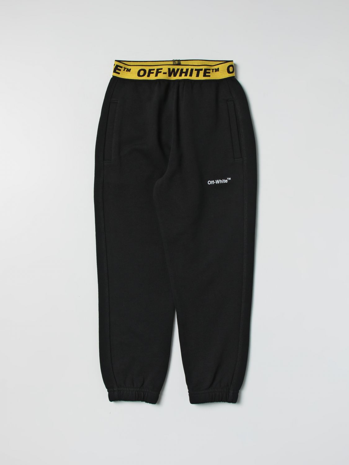 OFF-WHITE Trousers OFF-WHITE Kids colour Black