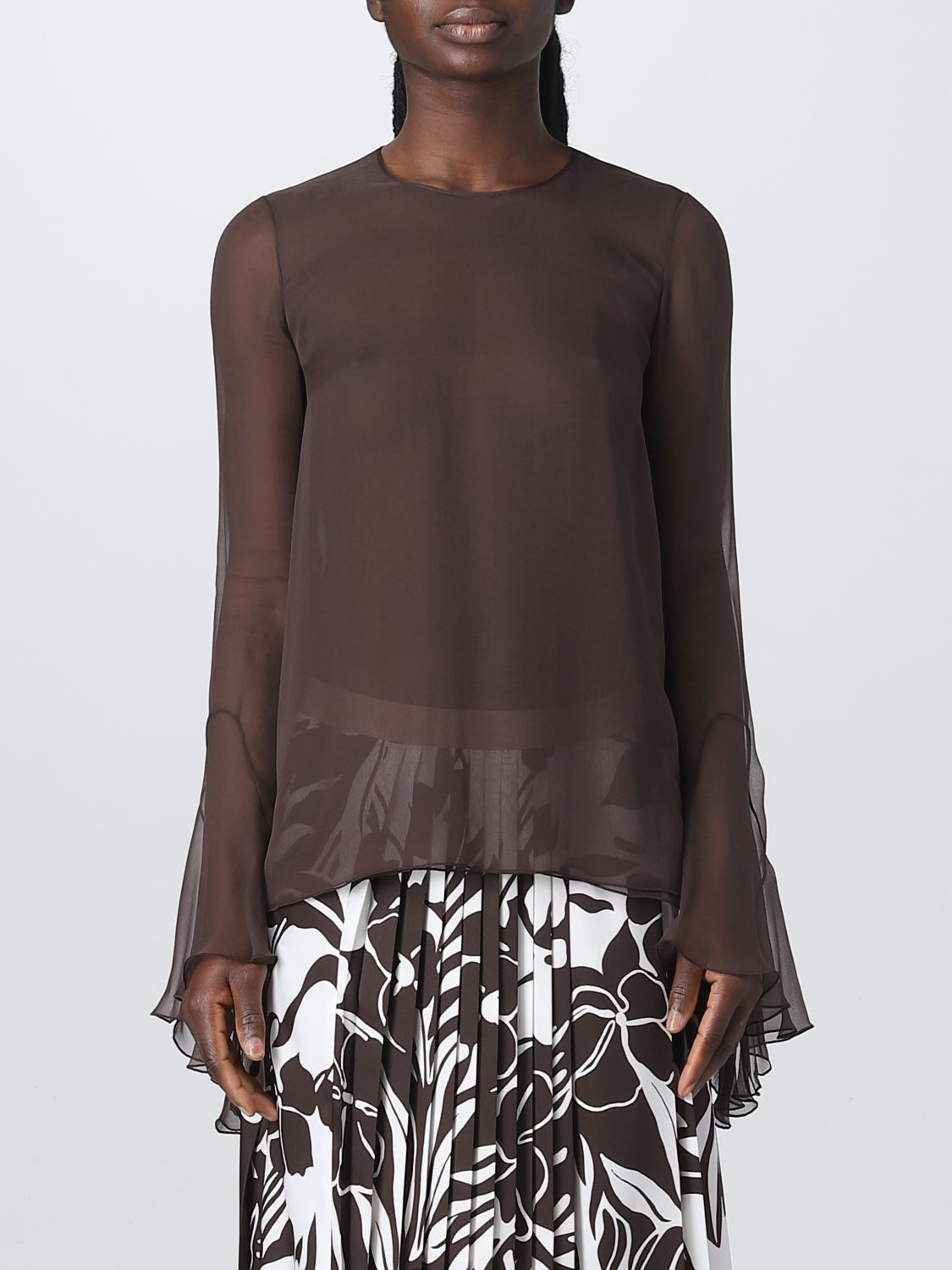 N° 21 Top N° 21 Woman colour Brown