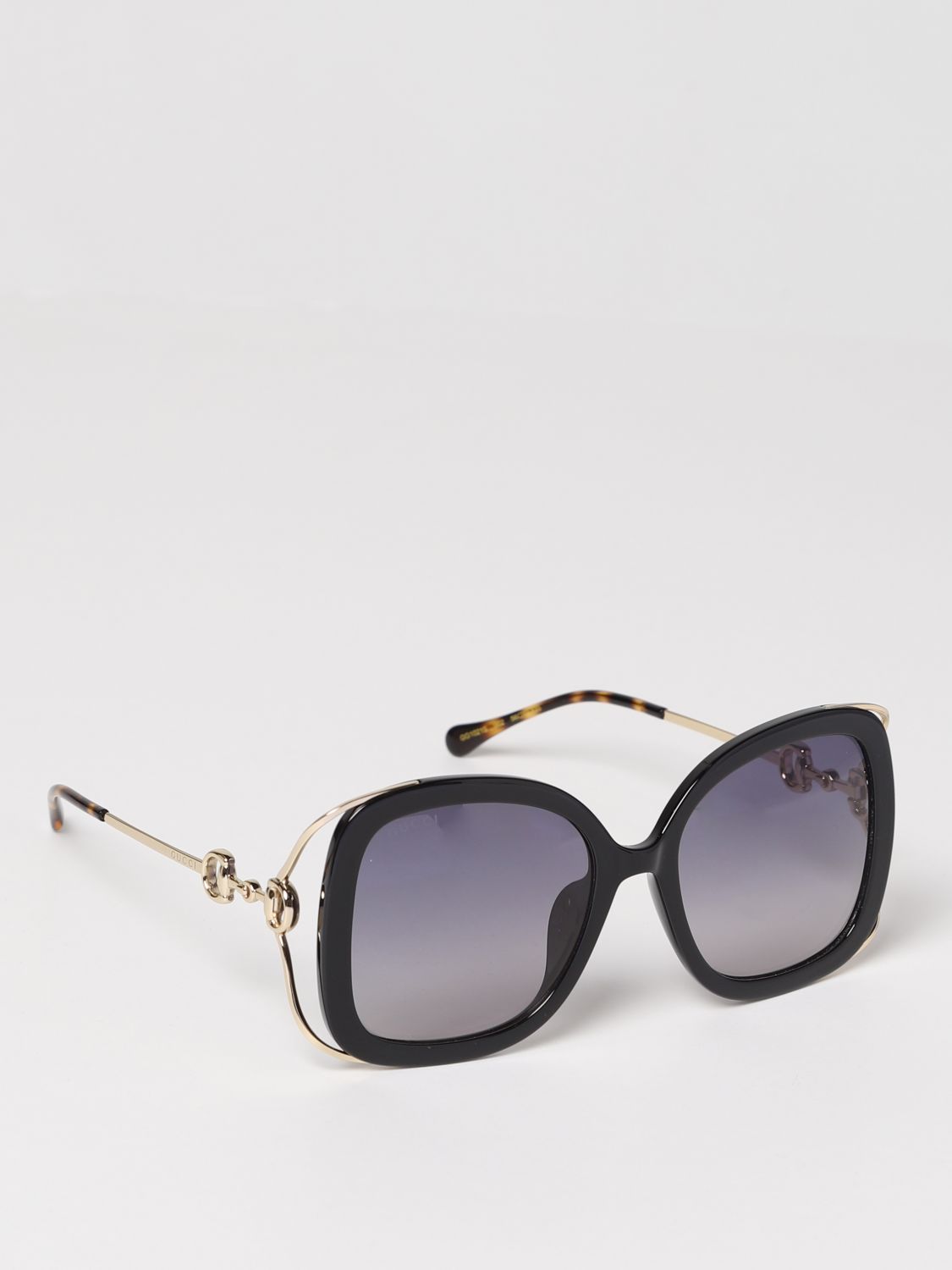 Gucci Gucci acetate and metal sunglasses