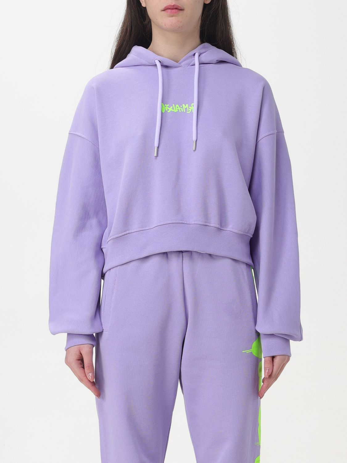 Disclaimer Sweatshirt DISCLAIMER Woman colour Lilac