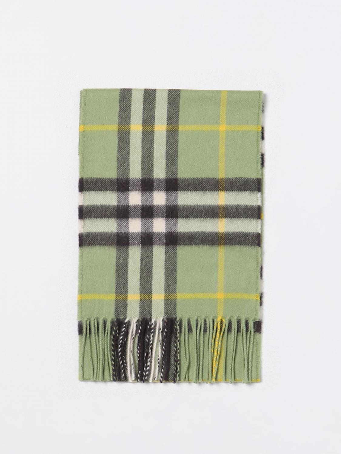 Burberry Kids Scarf Boy BURBERRY KIDS Kids colour Green