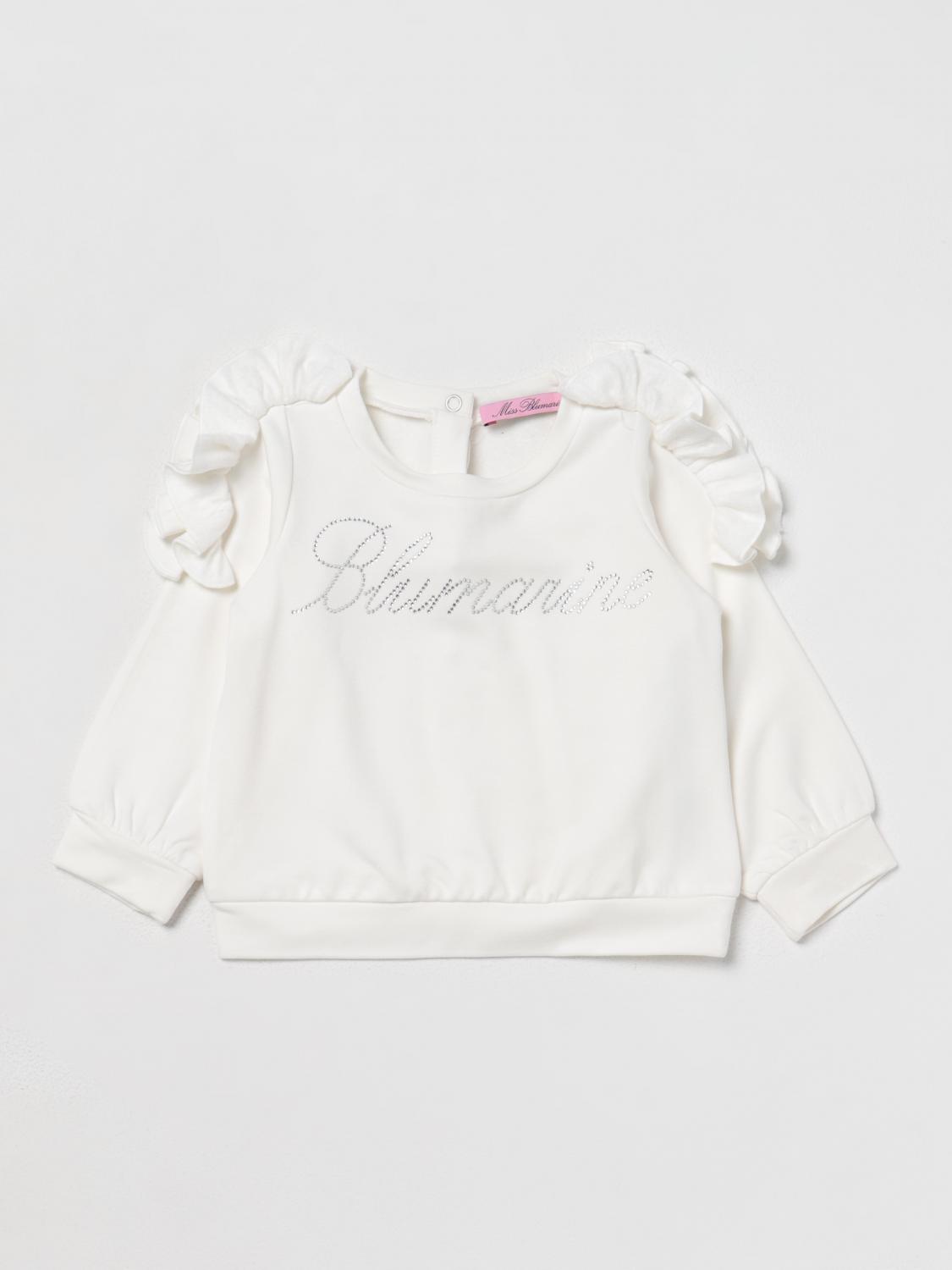 Miss Blumarine Jumper MISS BLUMARINE Kids colour White