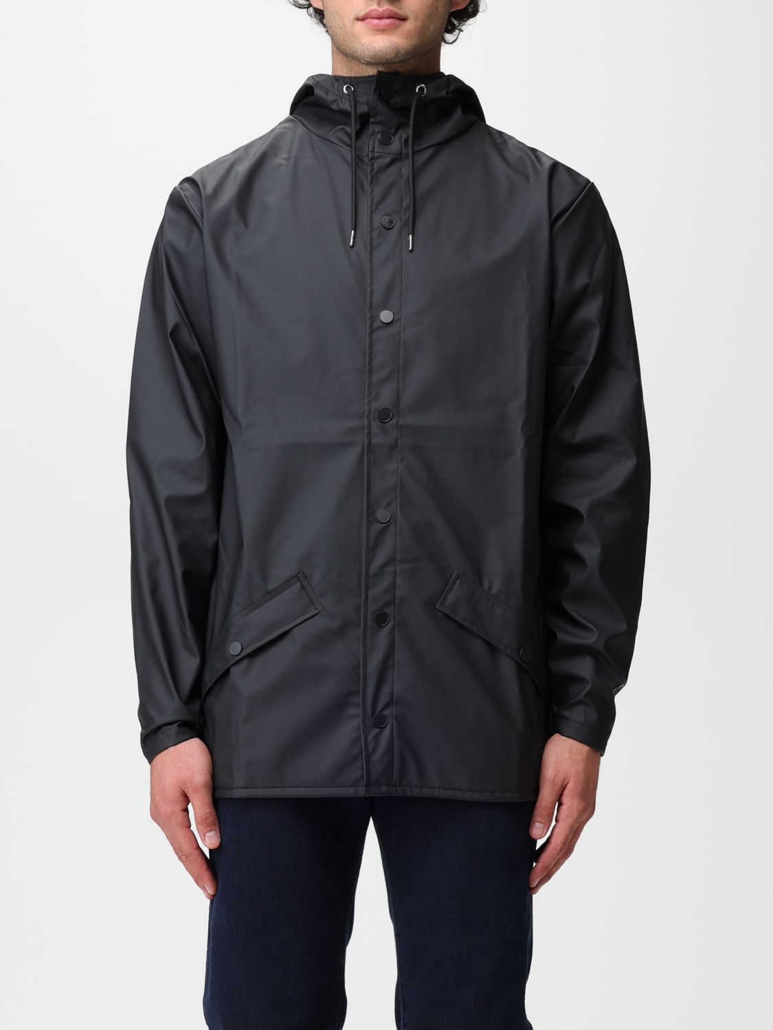 Rains Jacket RAINS Men colour Black