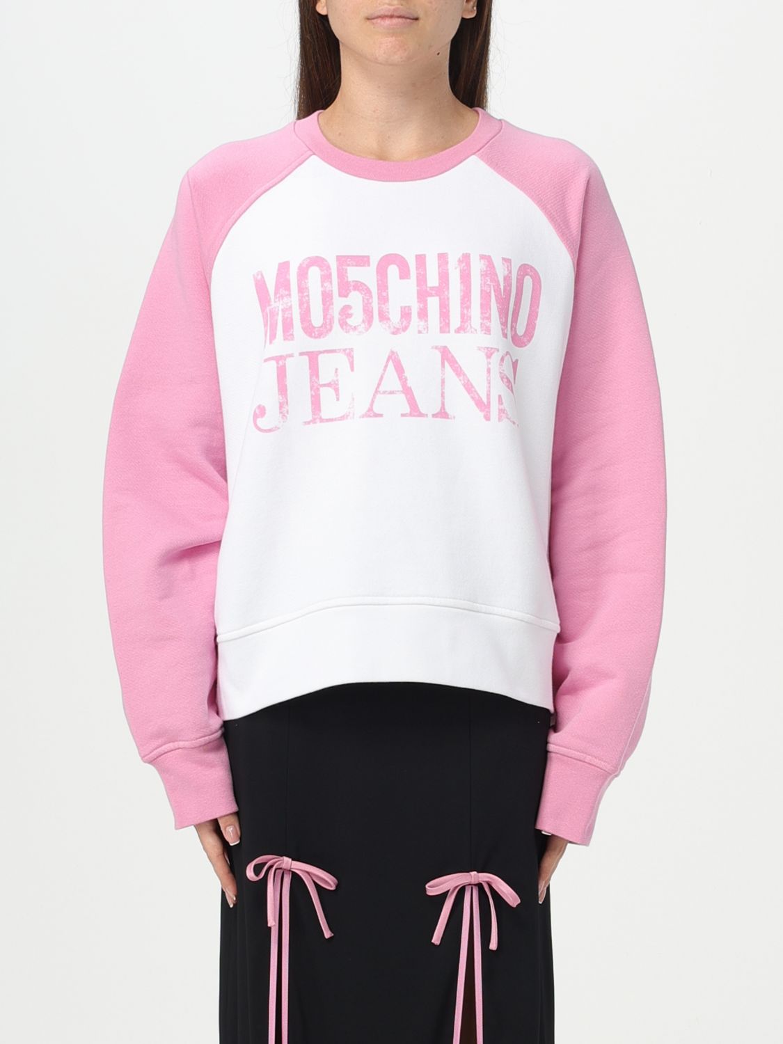 Moschino Jeans Jumper MOSCHINO JEANS Woman colour White