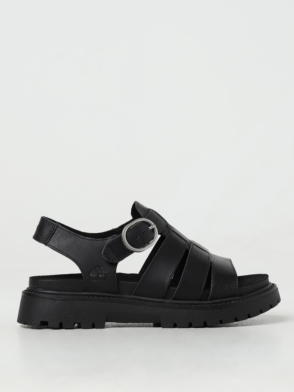 Timberland Flat Sandals TIMBERLAND Woman colour Black