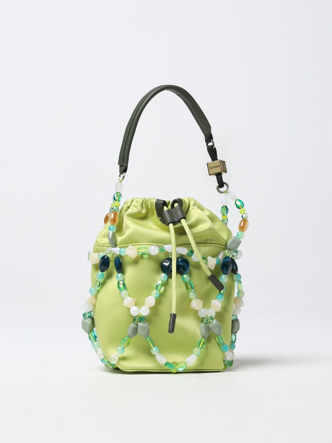 Ganni Mini Bag GANNI Woman colour Green