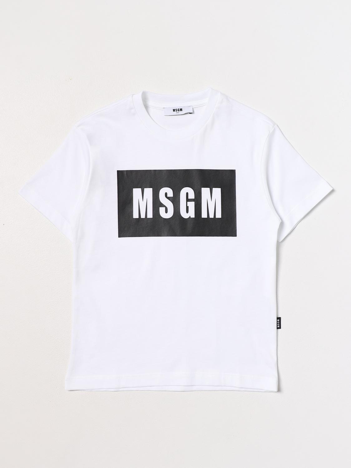 Msgm Kids T-Shirt MSGM KIDS Kids colour White