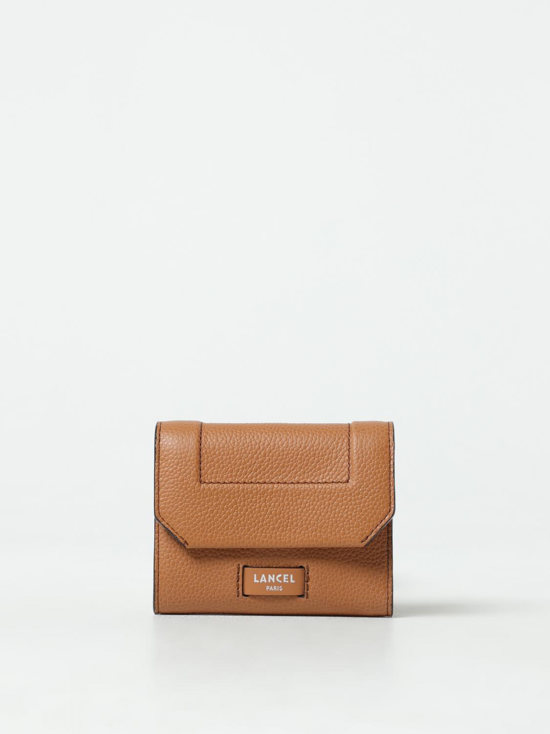 Lancel Wallet LANCEL Woman colour Camel