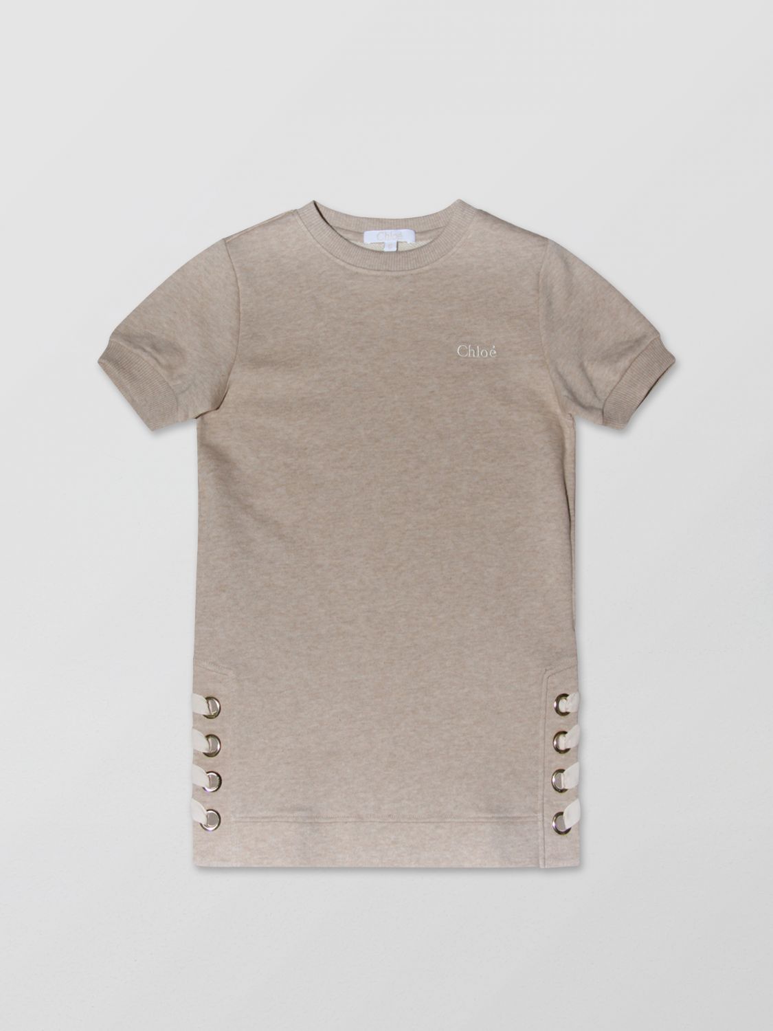 Chloé Dress CHLOÉ Kids colour Beige