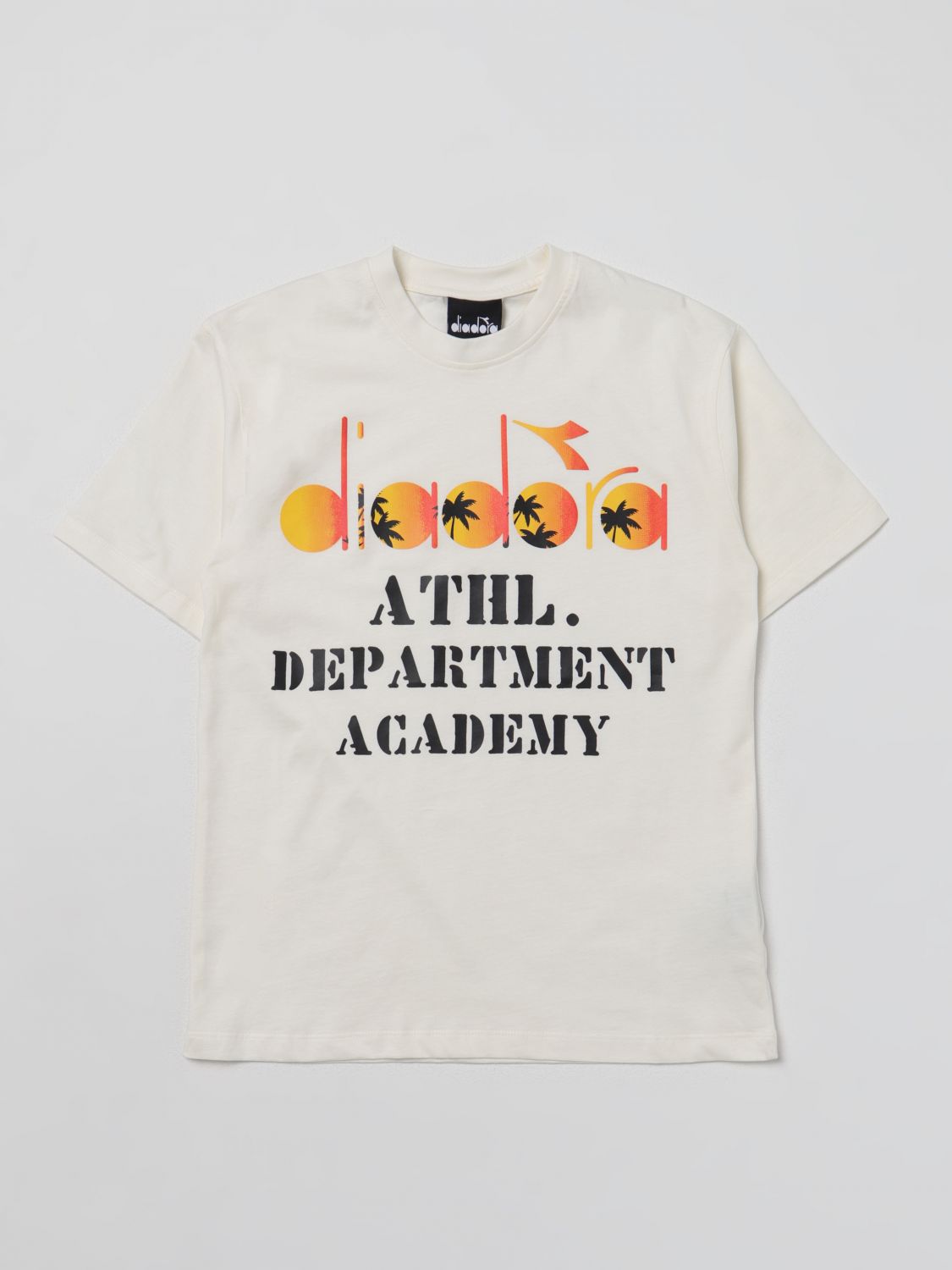 Diadora T-Shirt DIADORA Kids colour Yellow Cream