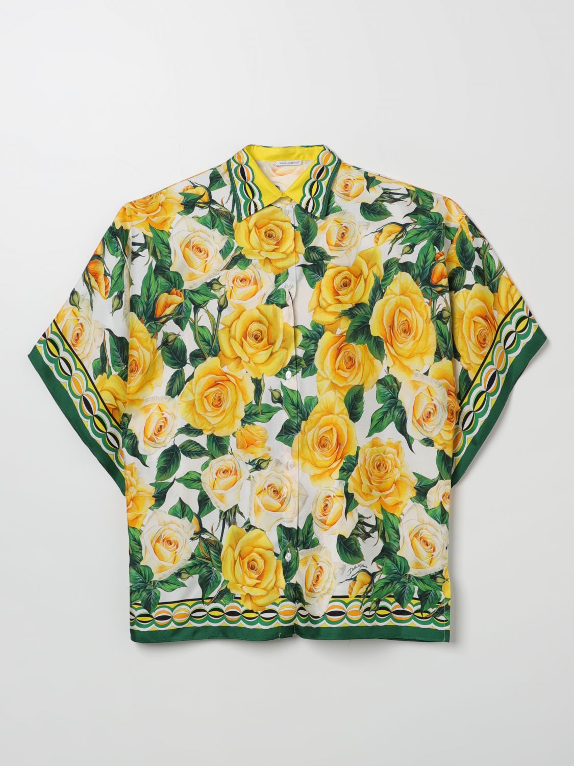 Dolce & Gabbana Shirt DOLCE & GABBANA Kids colour Yellow