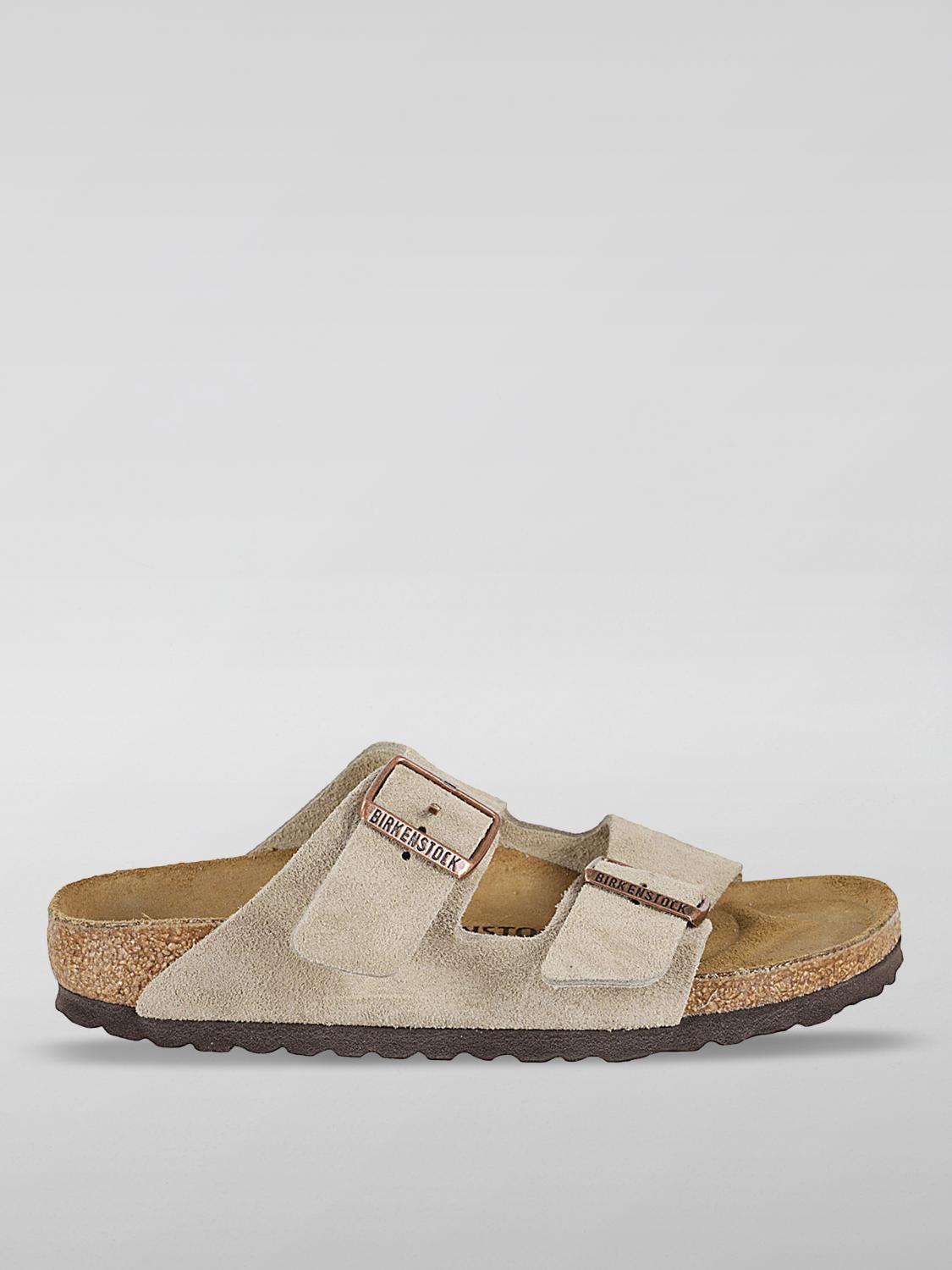 Birkenstock Flat Sandals BIRKENSTOCK Woman color Beige