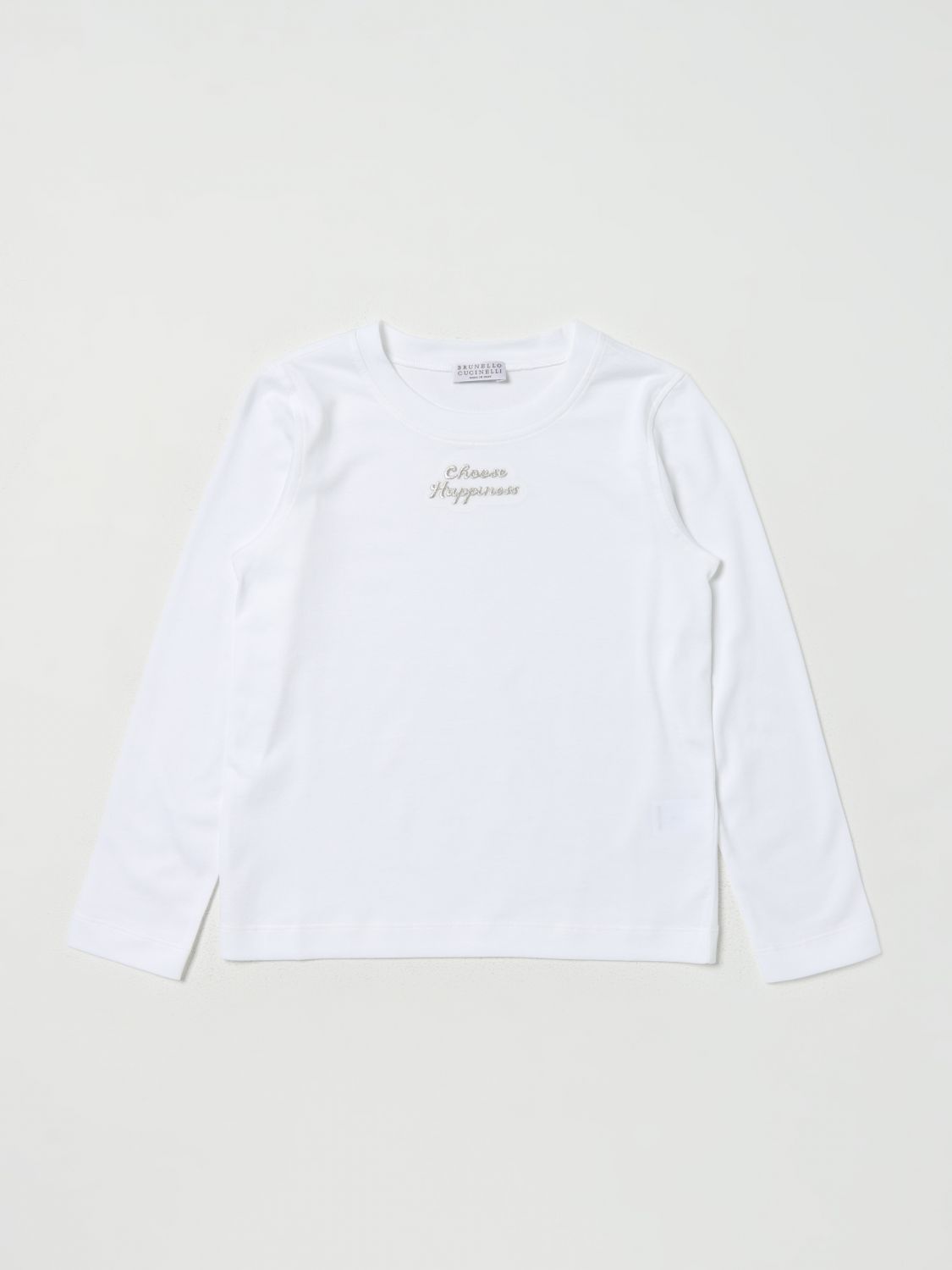 Brunello Cucinelli T-Shirt BRUNELLO CUCINELLI Kids colour White