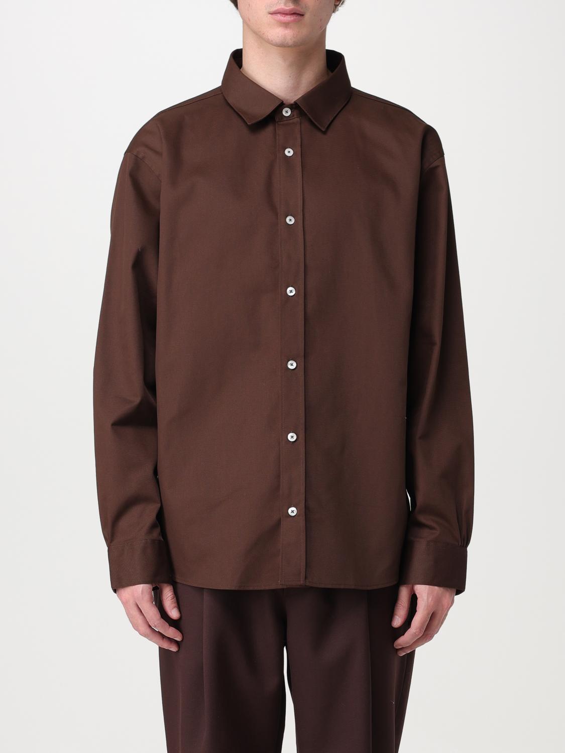 Drôle de Monsieur Shirt DROLE DE MONSIEUR Men colour Brown