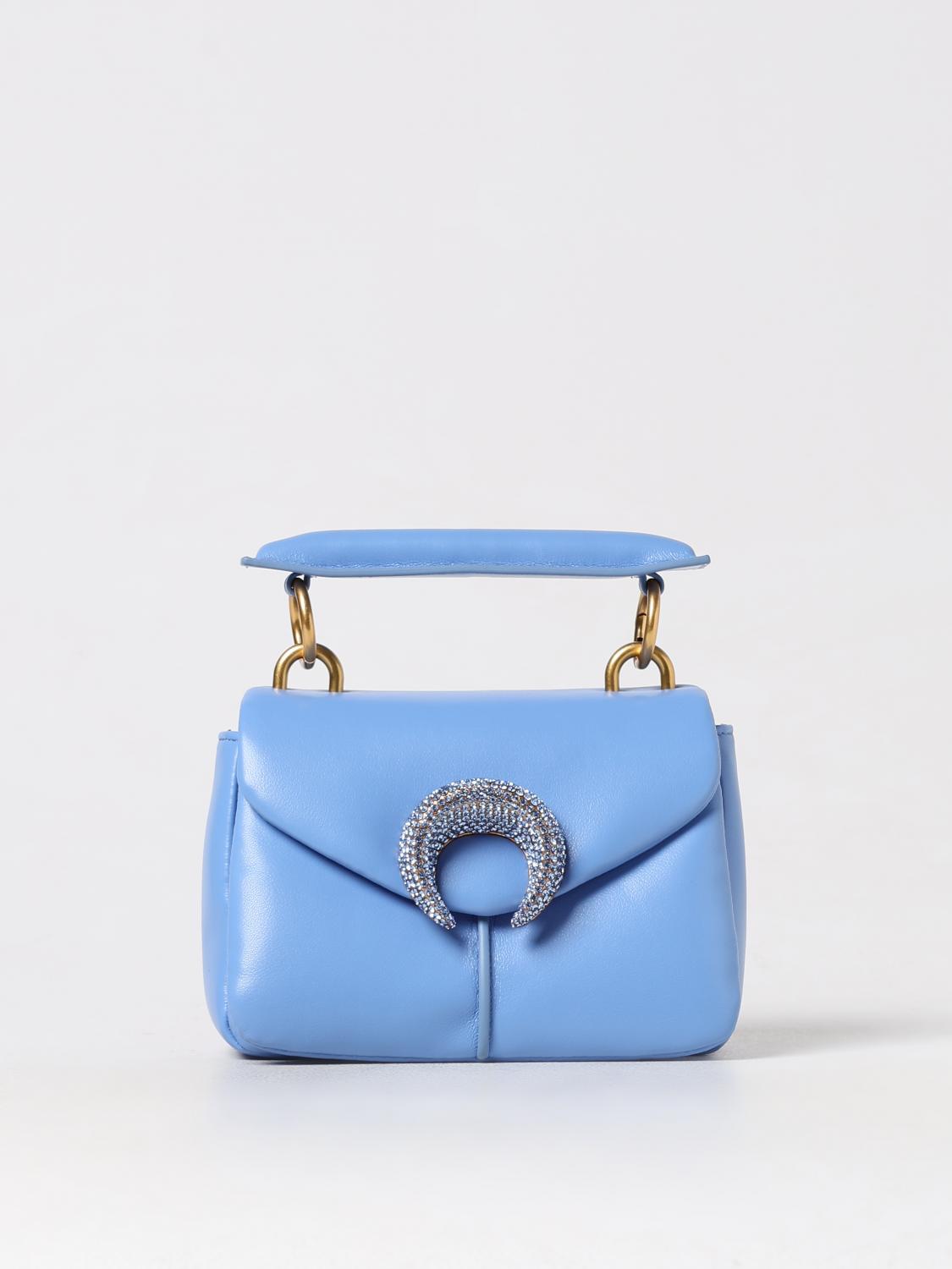 La Carrie Crossbody Bags LA CARRIE Woman color Denim