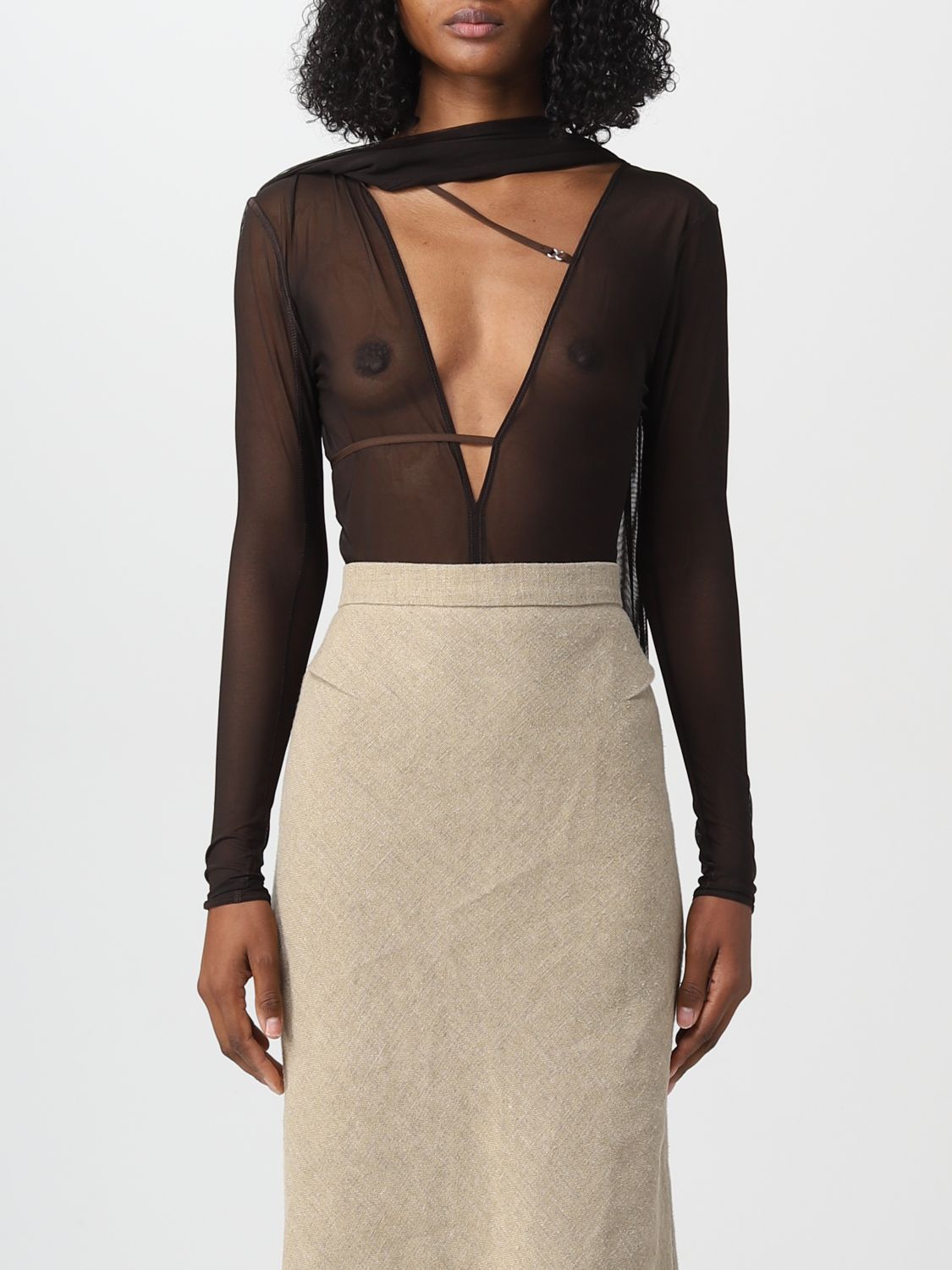 Jacquemus Body JACQUEMUS Woman colour Brown