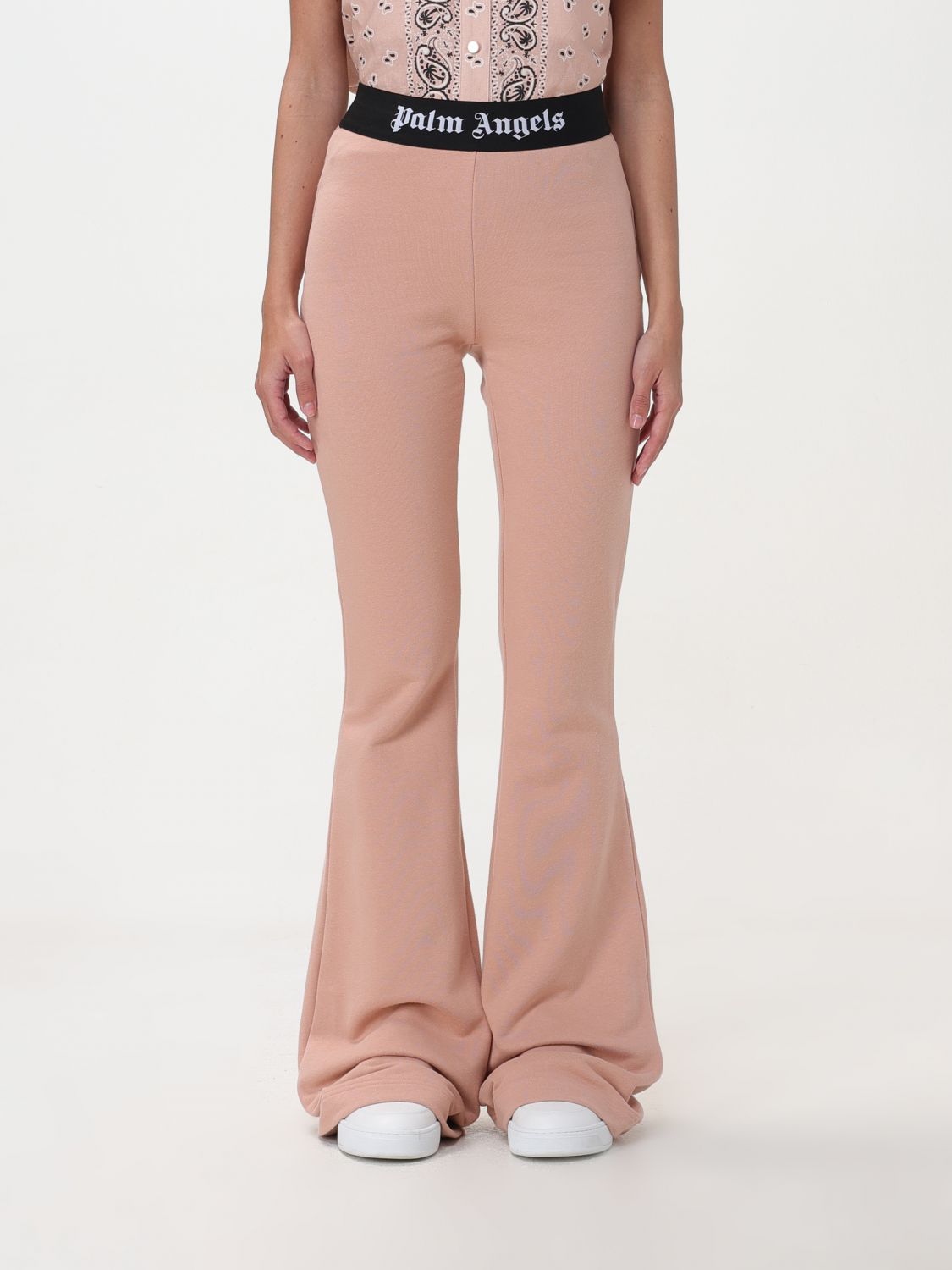 PALM ANGELS Trousers PALM ANGELS Woman colour Pink