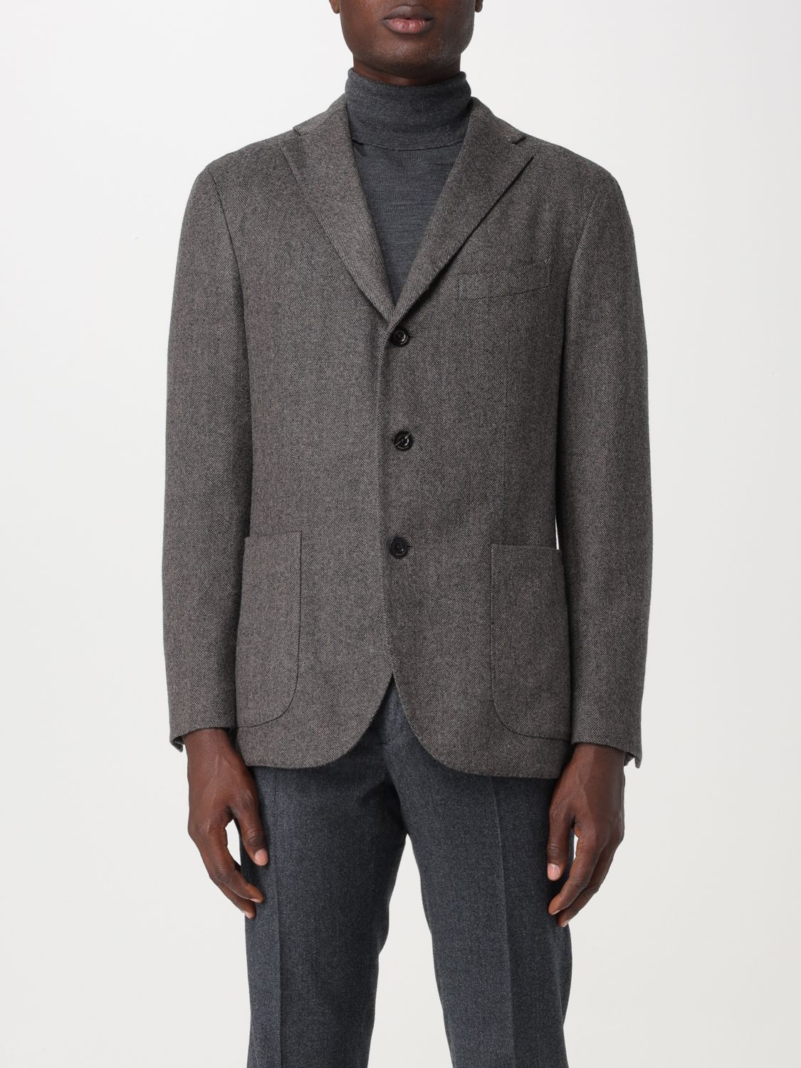 Boglioli Blazer BOGLIOLI Men colour Grey