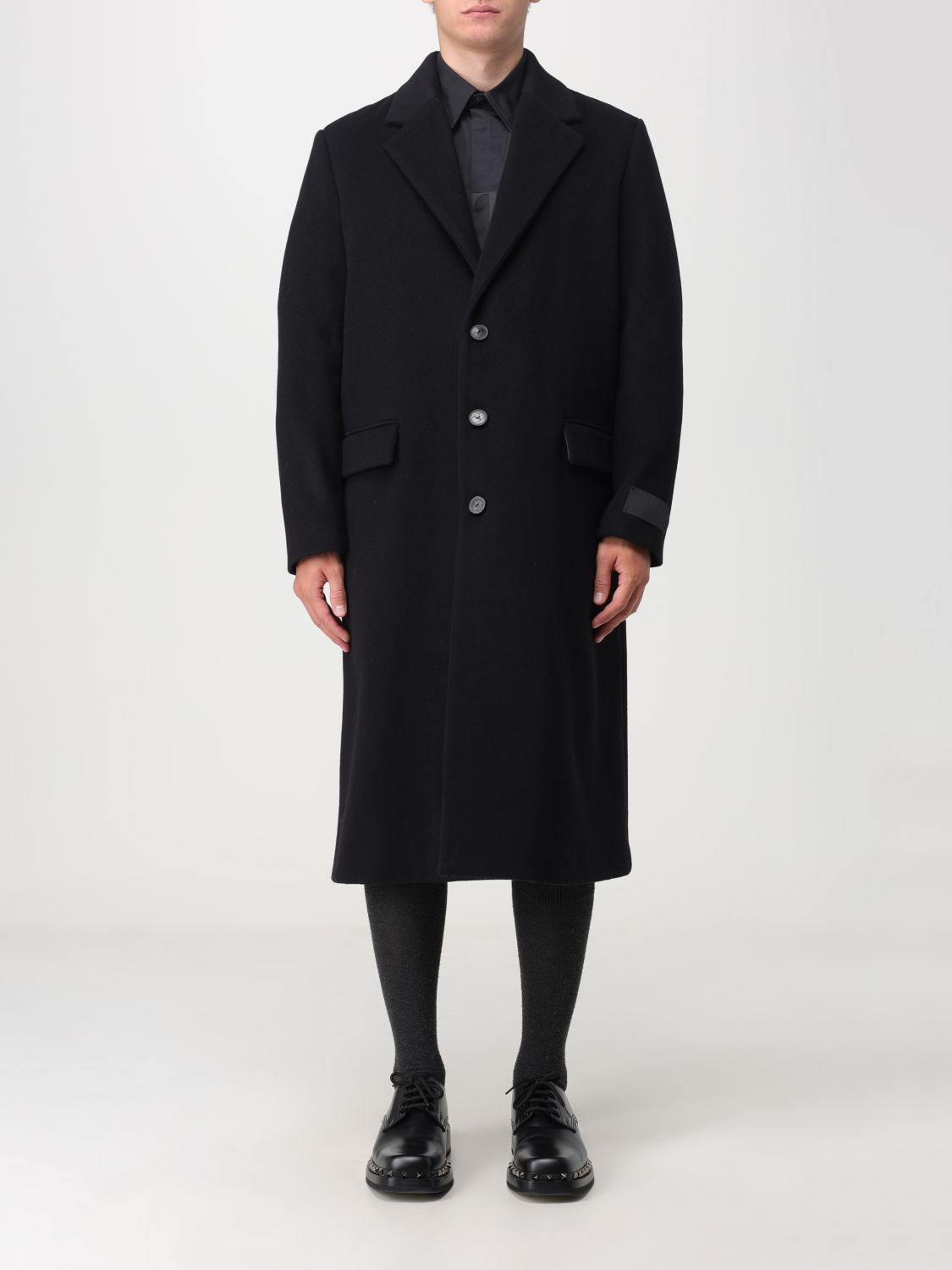 Valentino Coat VALENTINO Men colour Black