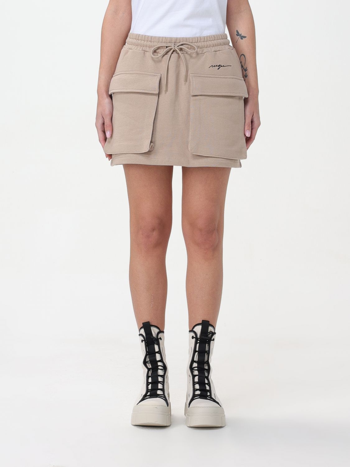 Msgm Skirt MSGM Woman colour Beige